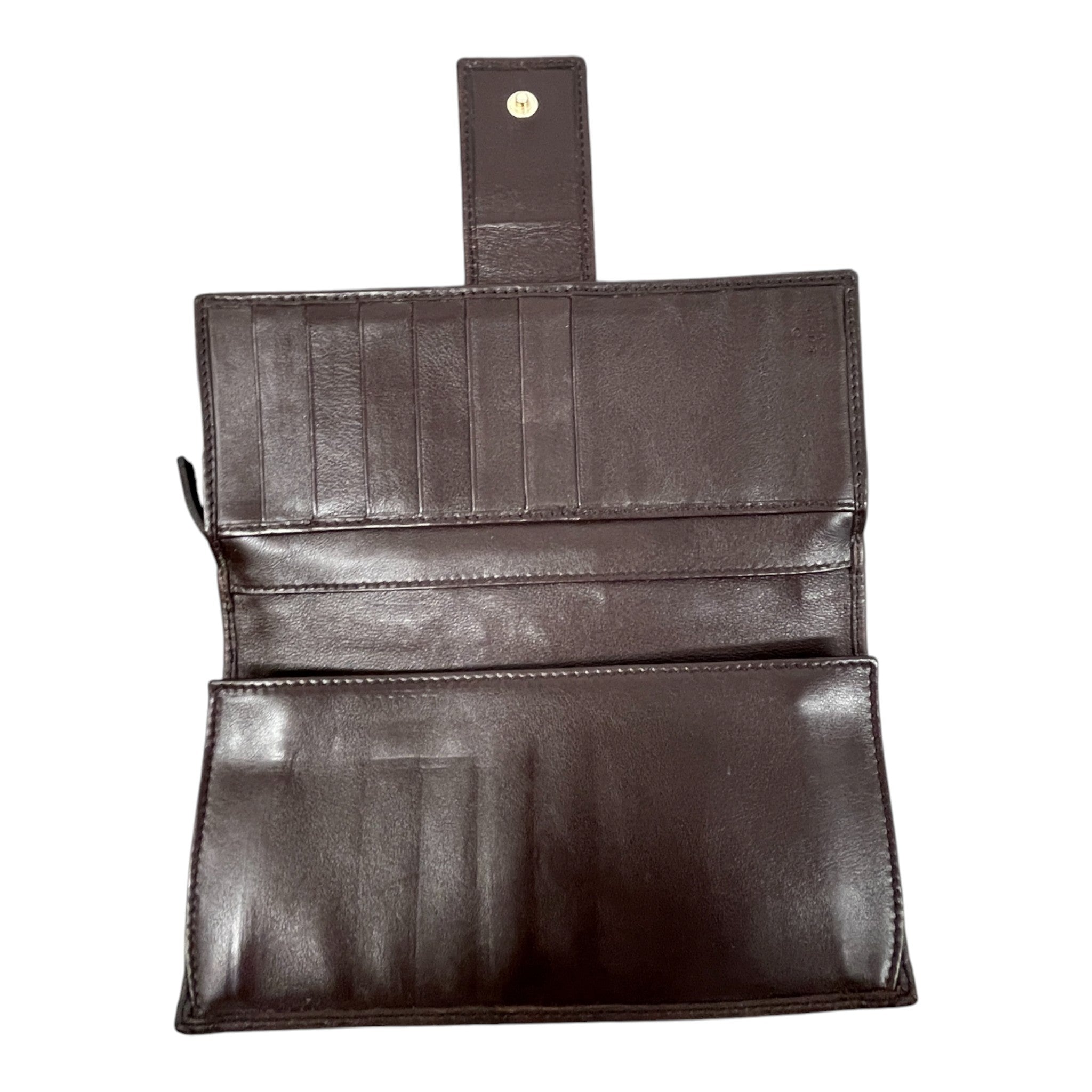 Women's Guccissima Abbey D-Ring Wallet Brown