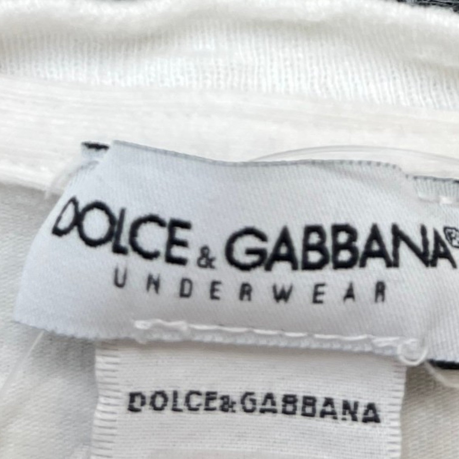 Men's Embroidered Logo T-Shirt White Size XS