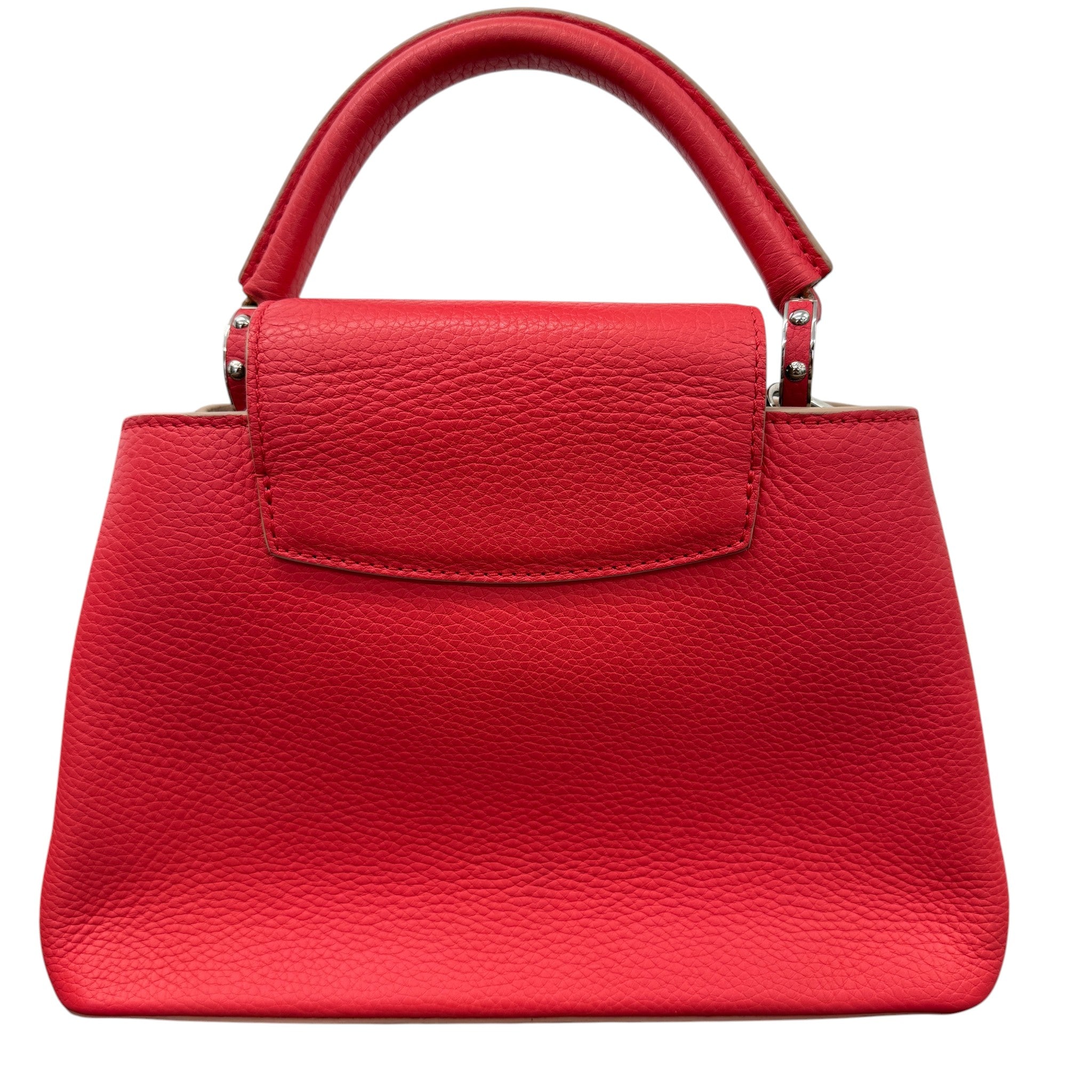 Women's Capucines Bb Taurillon Handbag Red