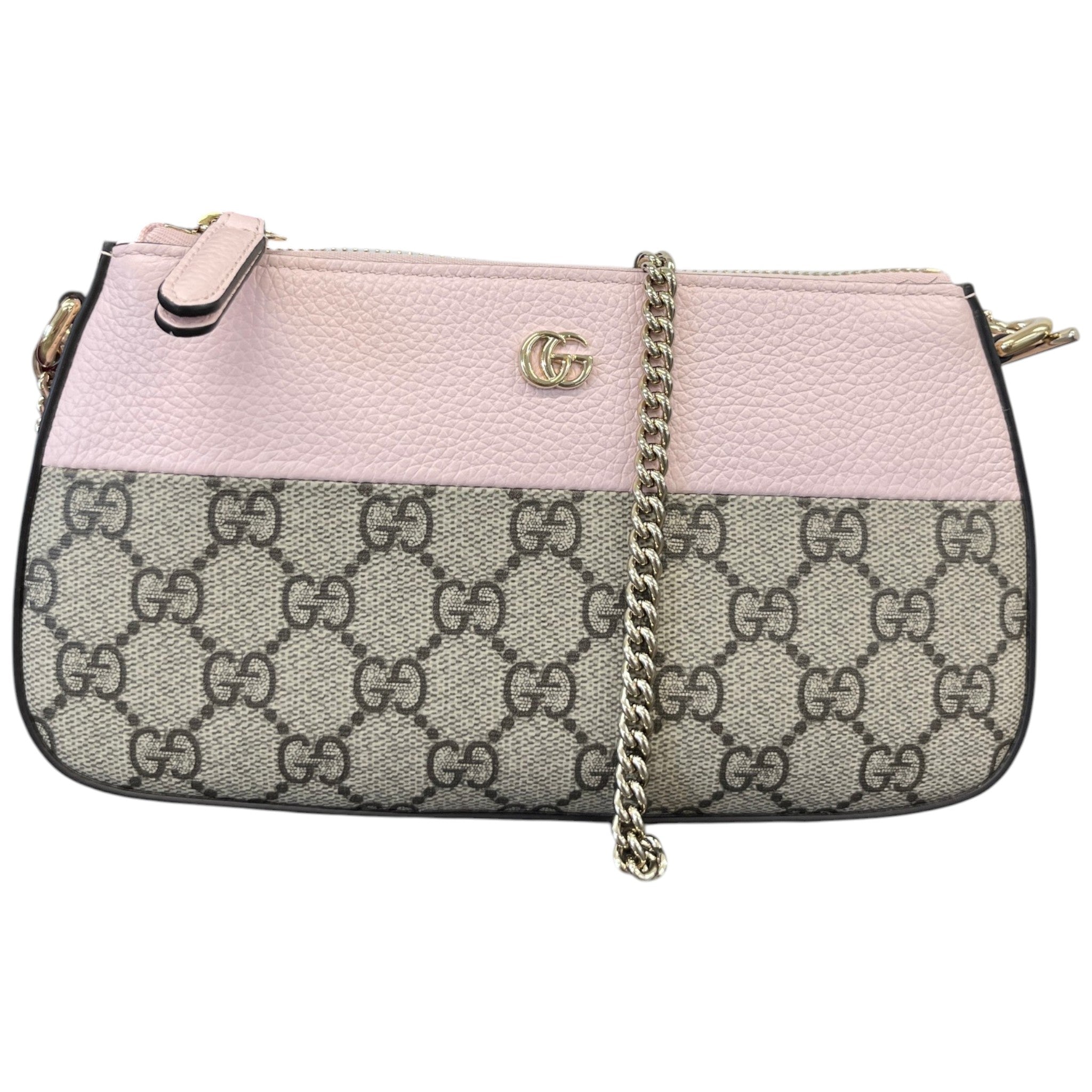 Women's Gg Marmont Bi-Color Mini Bag Pink