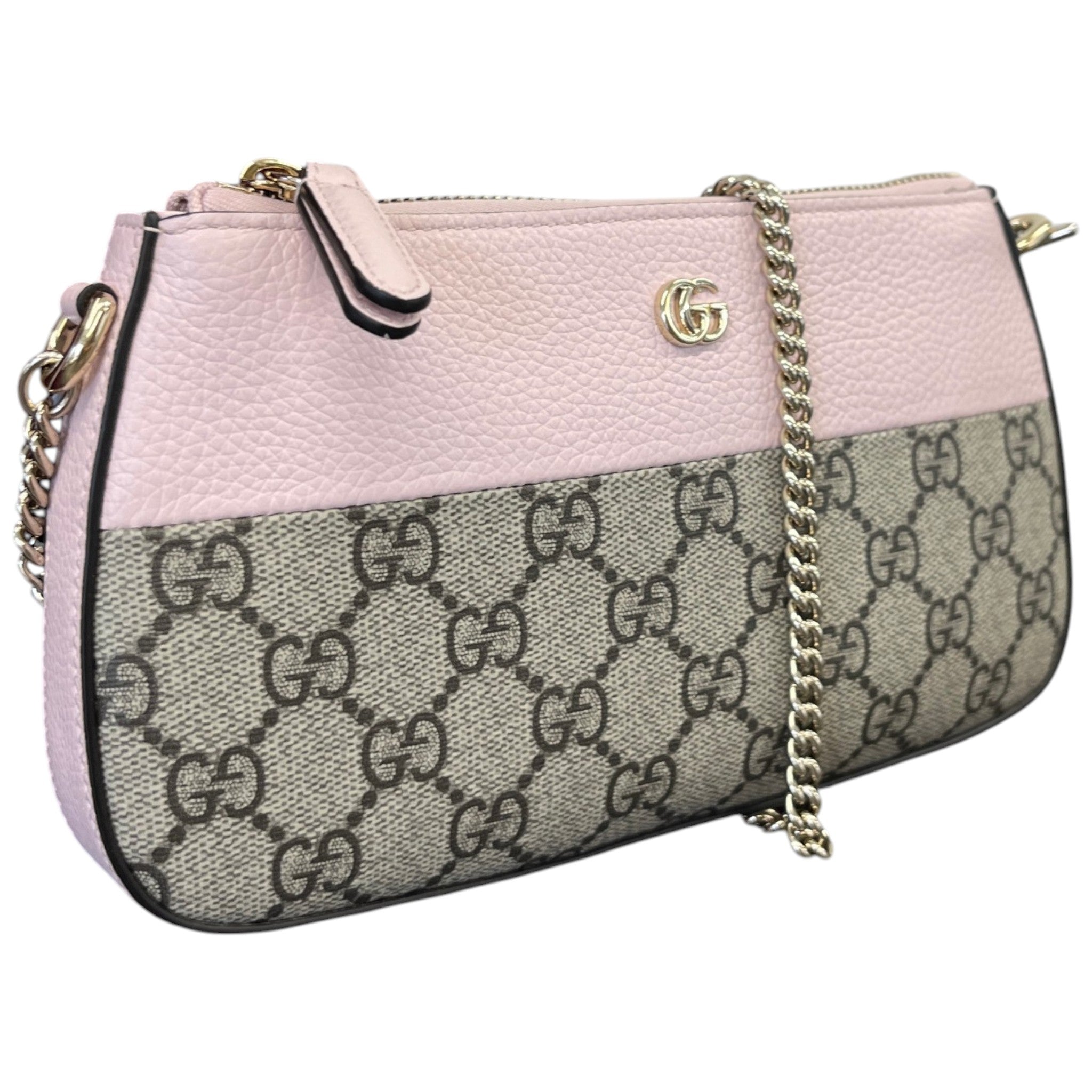 Women's Gg Marmont Bi-Color Mini Bag Pink