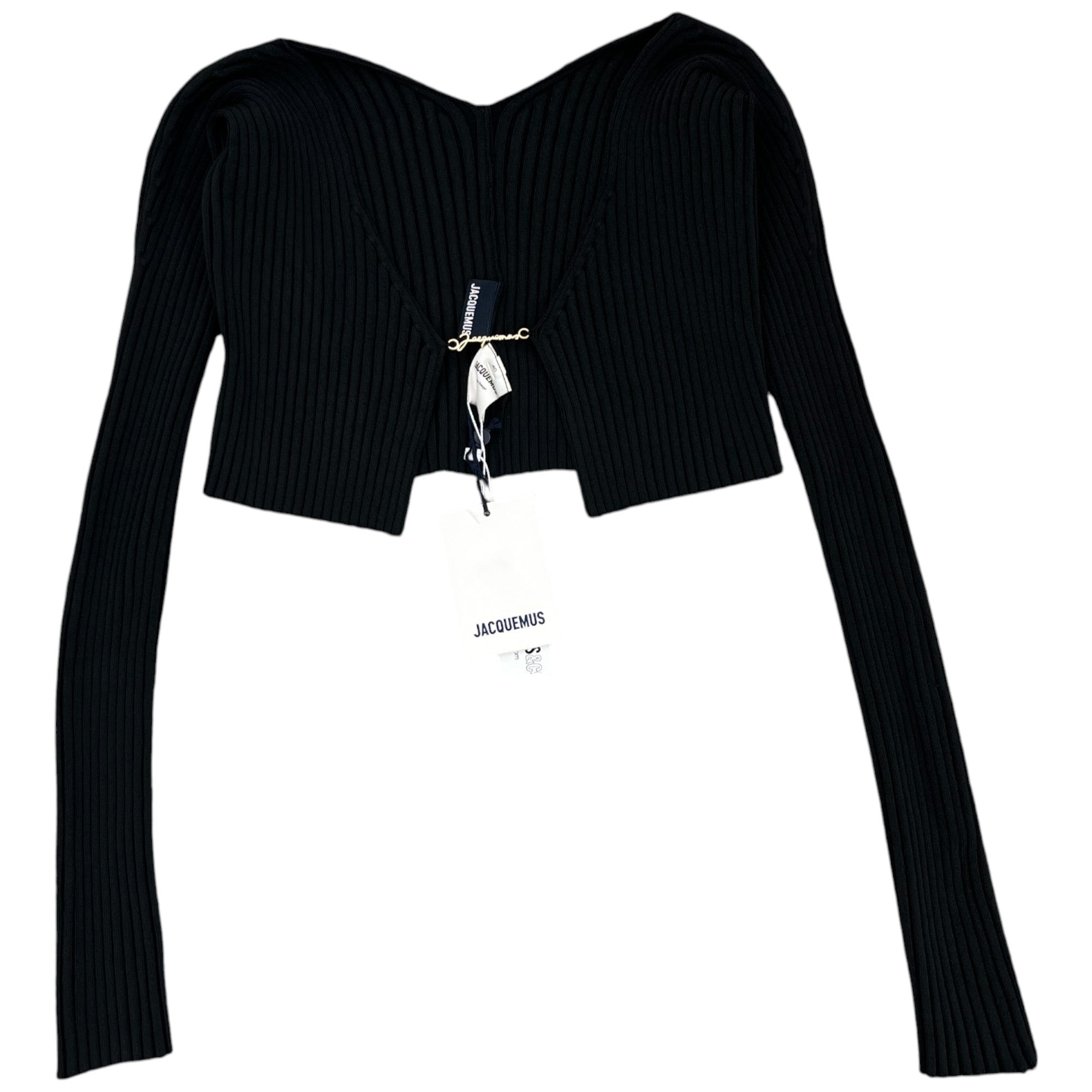 Women's La Maille Pralu Uk 12 Cardigan Black Size L