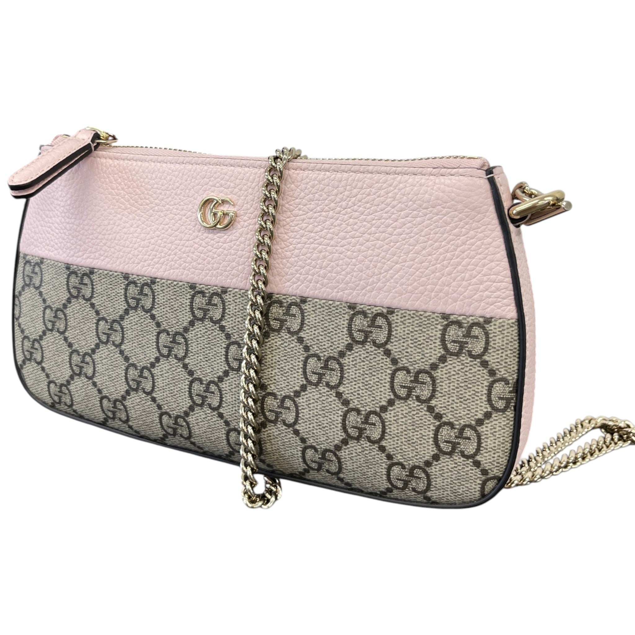 Women's Gg Marmont Bi-Color Mini Bag Pink