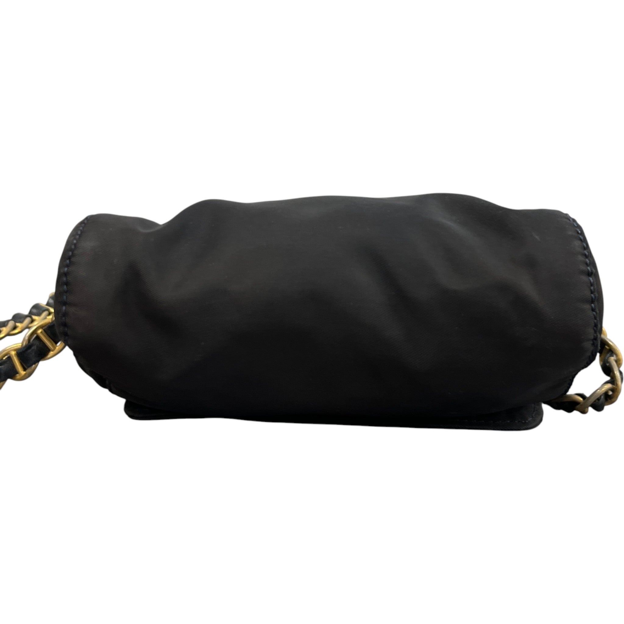 Women's Vintage Plaque Logo Bag Black