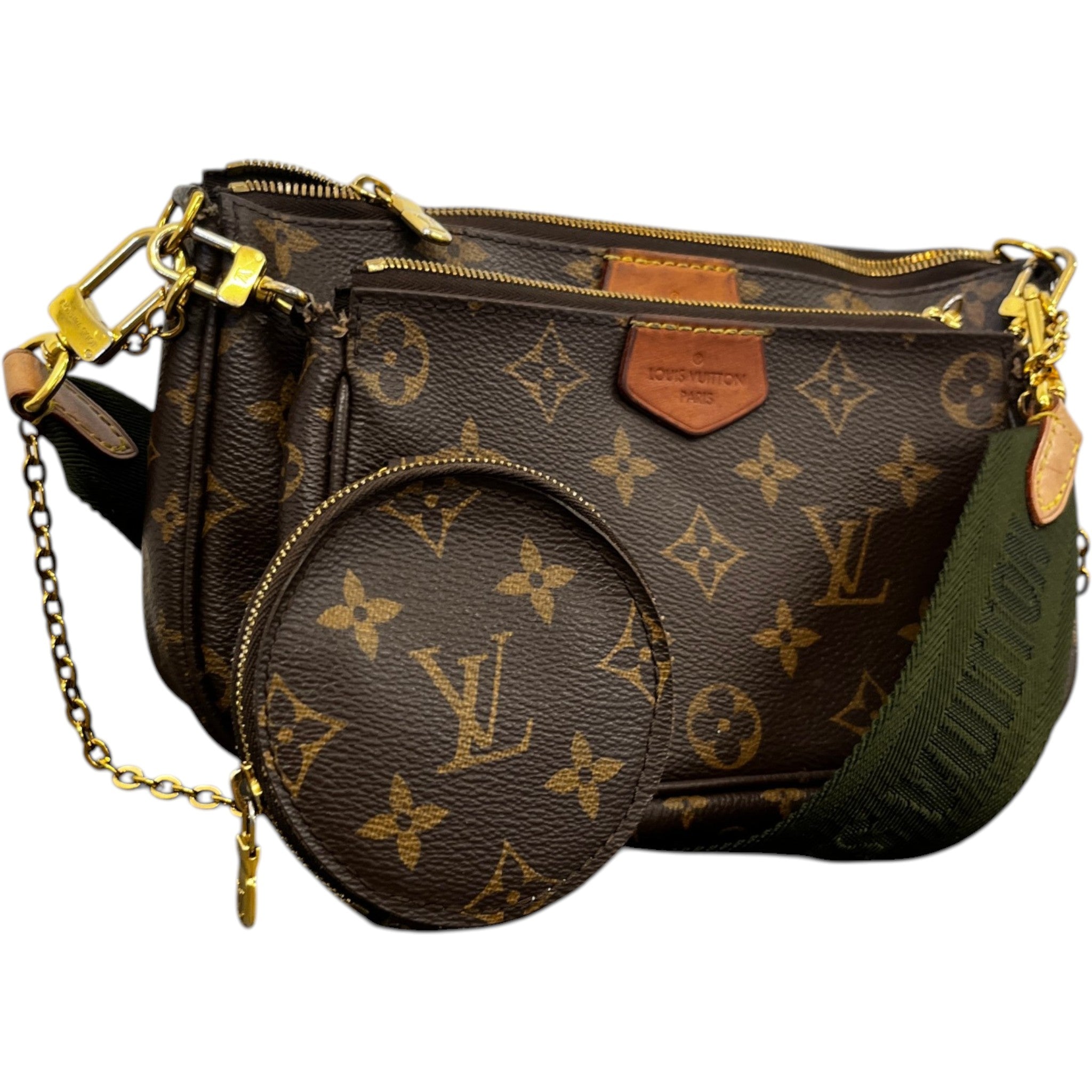 Women's Multi Pochette Bag Brown