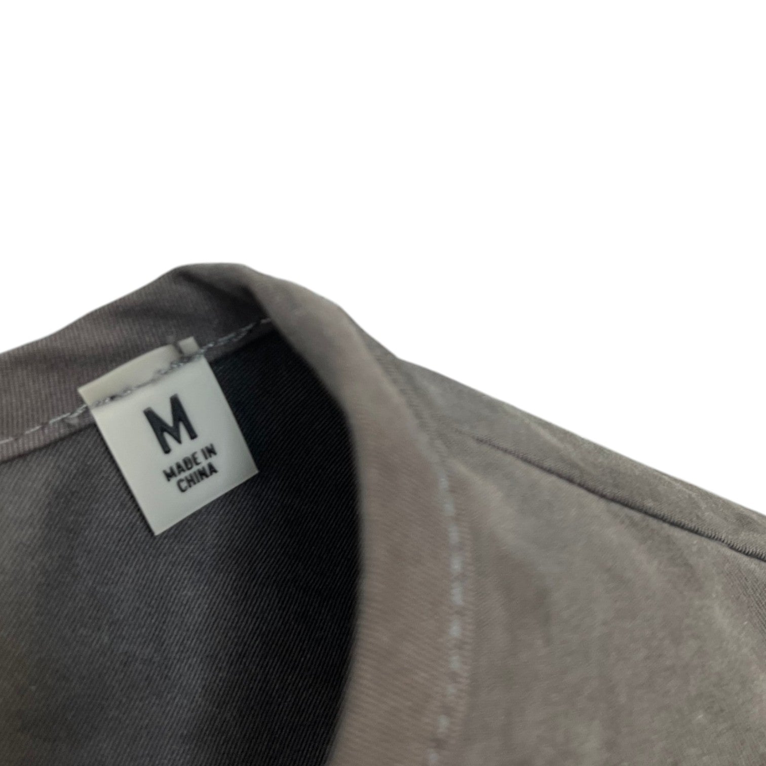 Men's V Neck Gilet Grey Size M