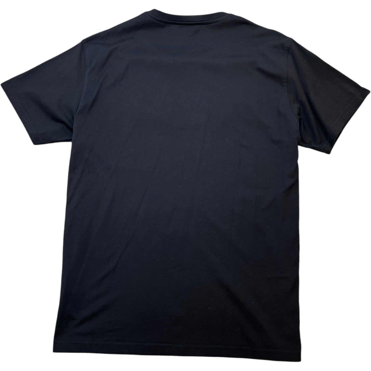 Men's Embroidered Logo T-Shirt Black Size L
