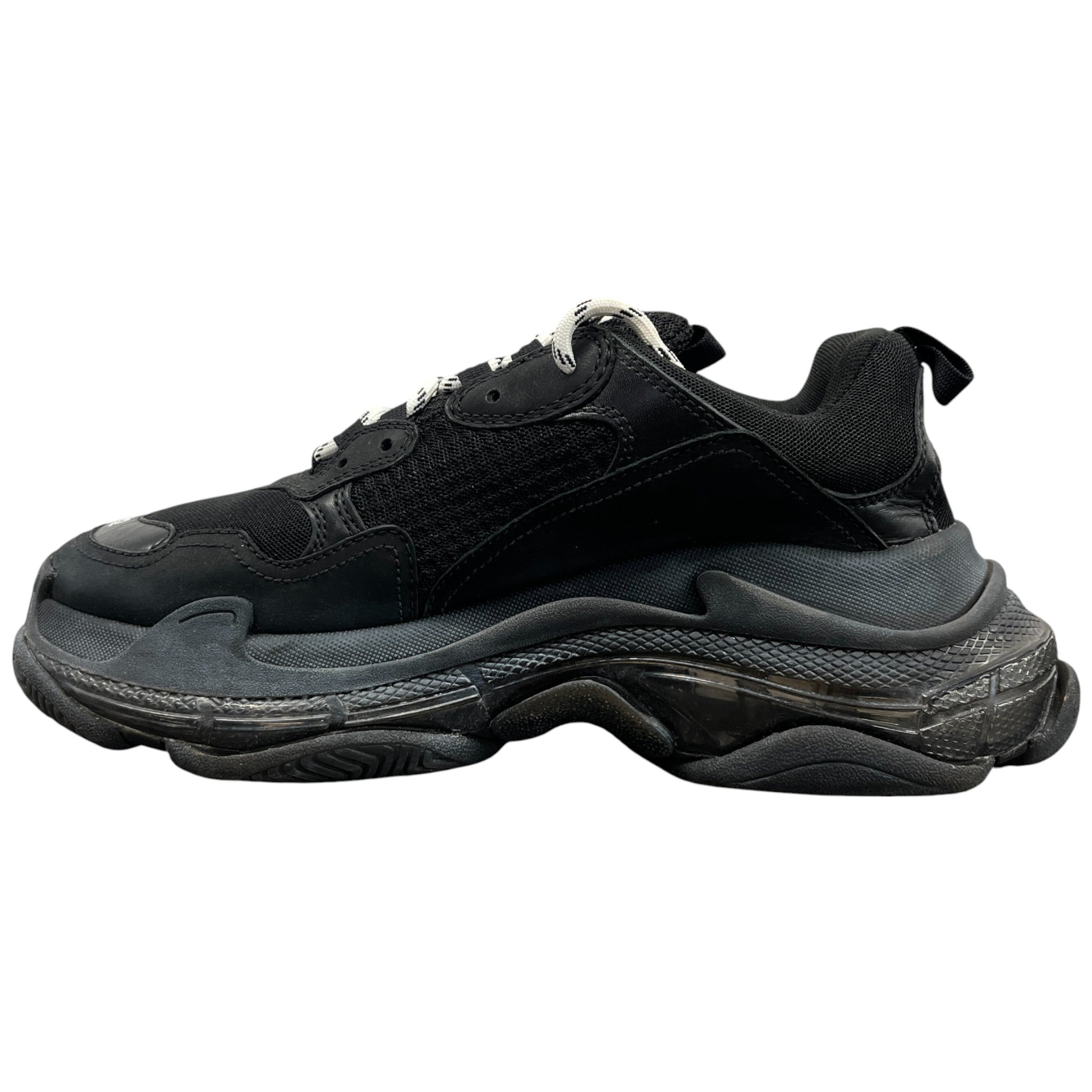 Men's Triple S Low Trainers Black Size EU 42 / UK 8