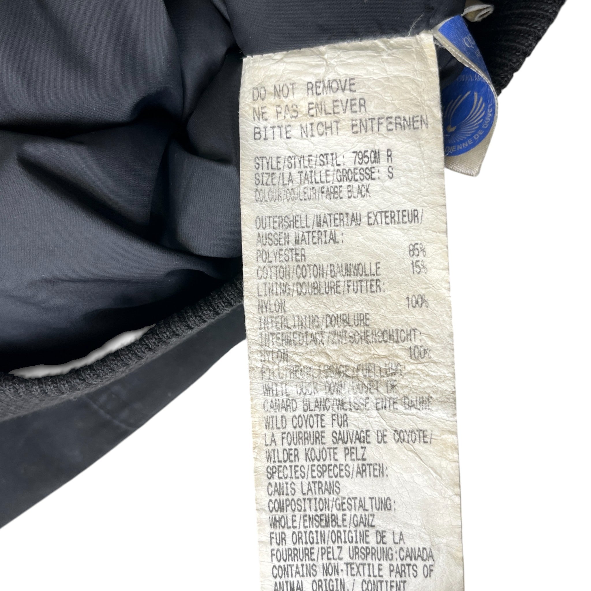 Men's Chilliwack Bomber Down Jacket Black Size S