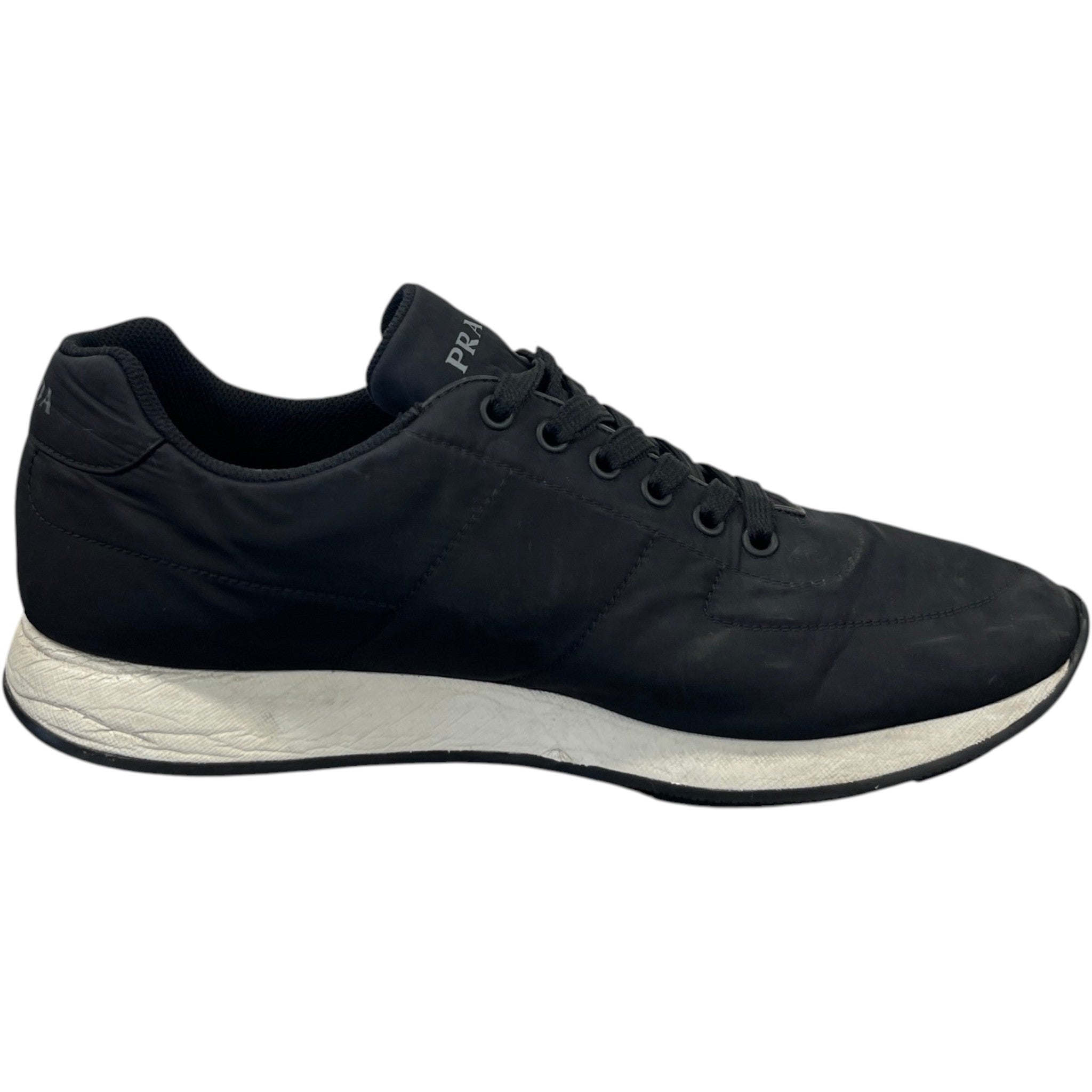 Men's Prax 01 Re-Nylon Low Trainers Black Size EU 42 / UK 8