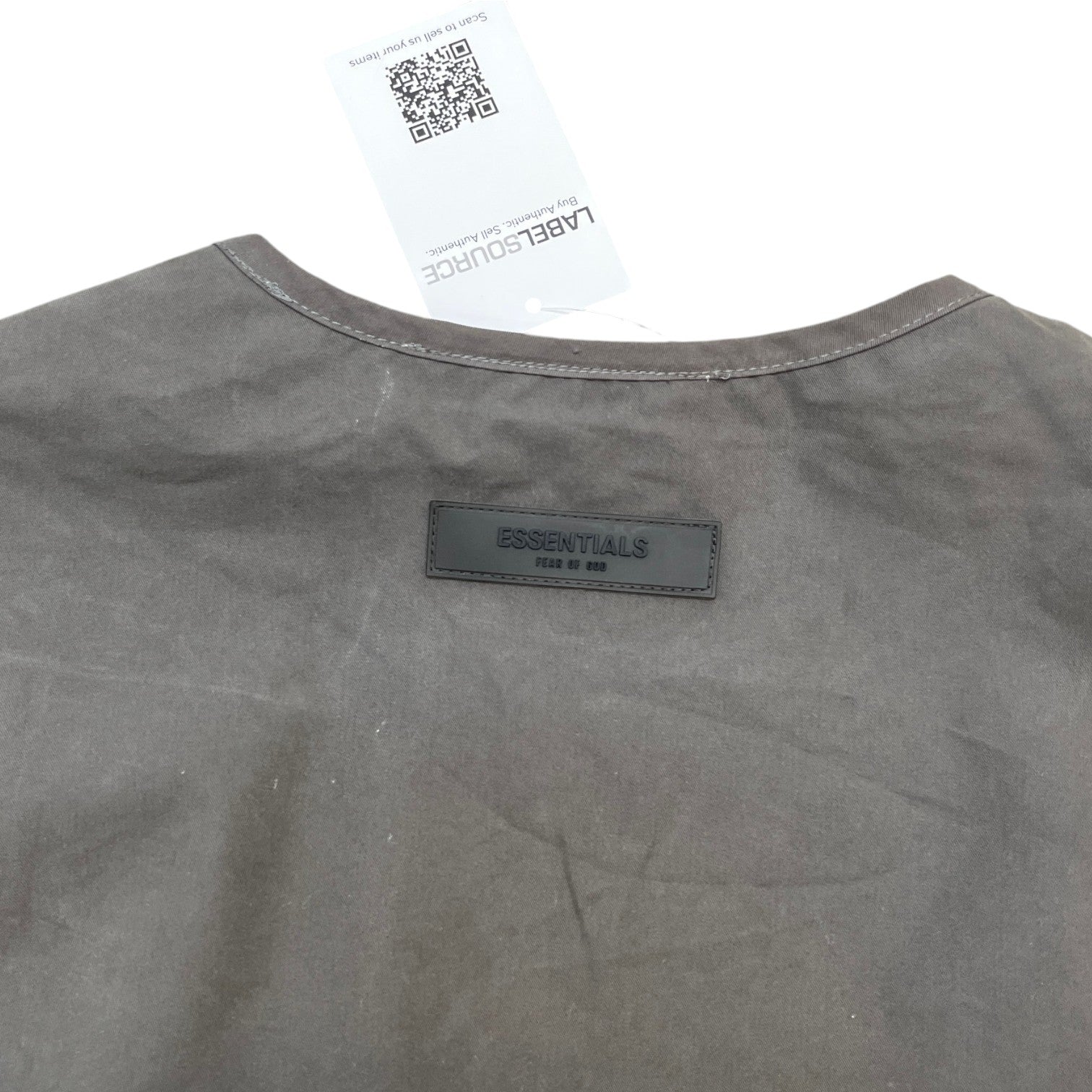 Men's V Neck Gilet Grey Size M