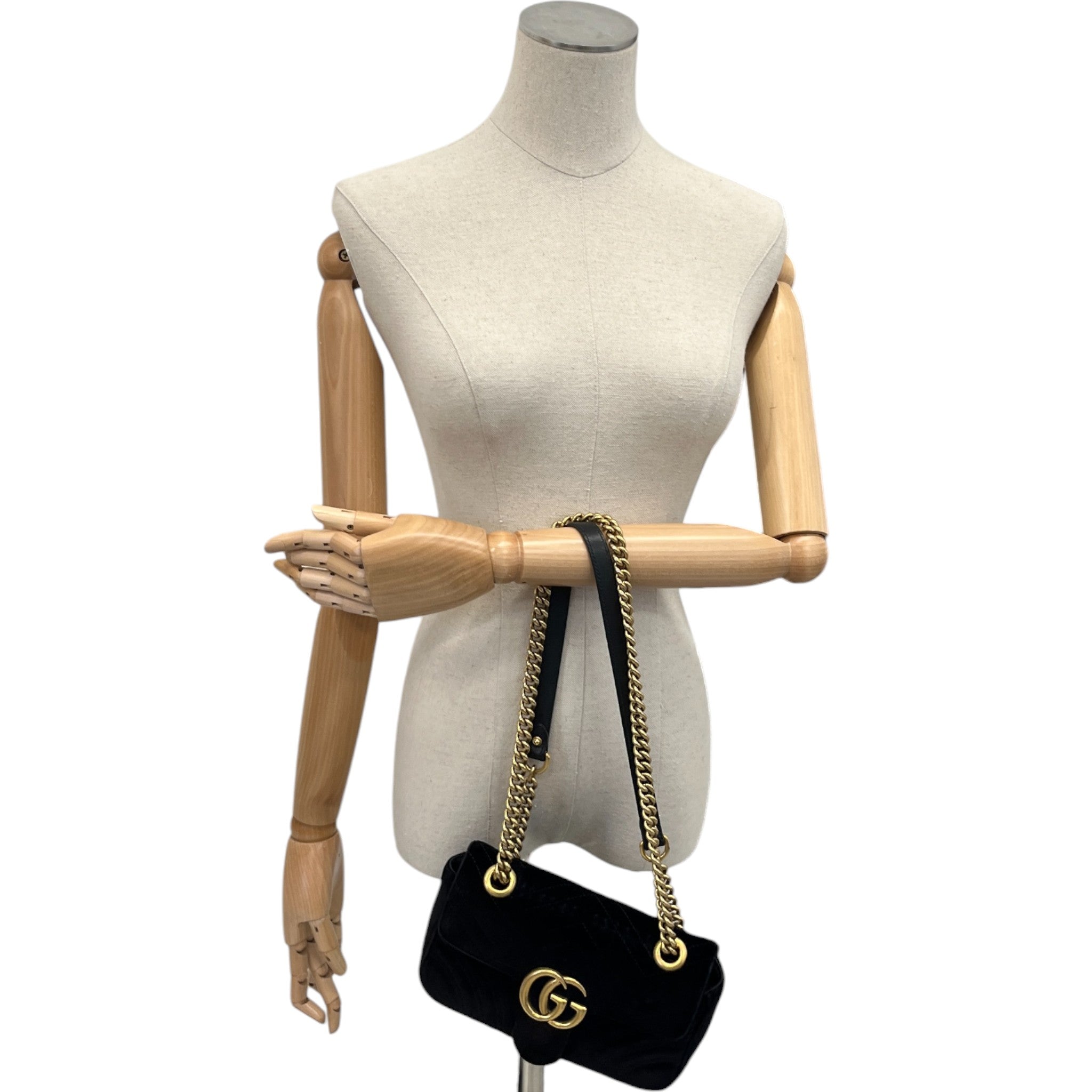 Women's Gg Marmont Handbag Black