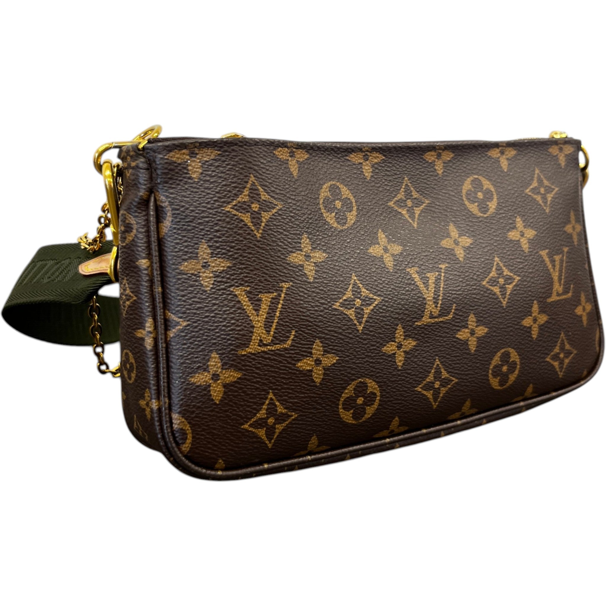 Women's Multi Pochette Bag Brown