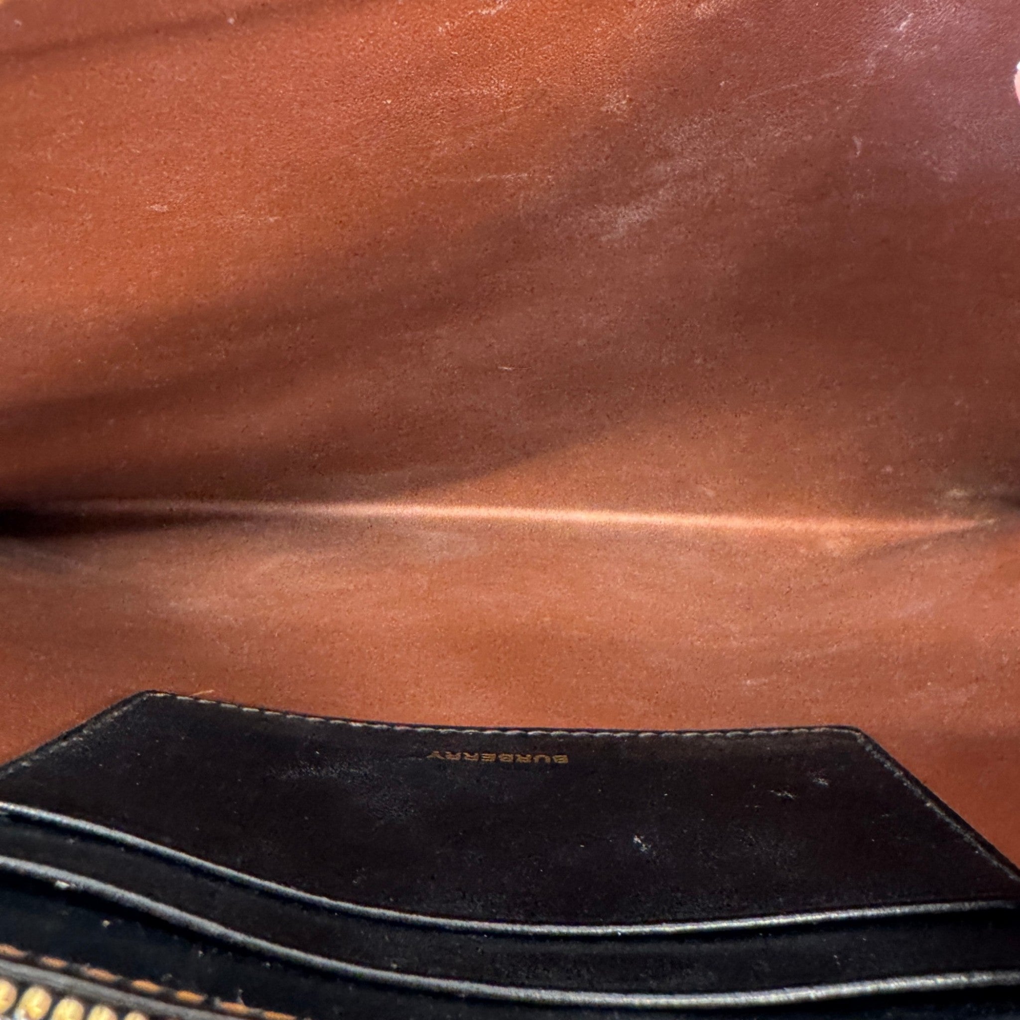Tb Monogram Pouch Brown