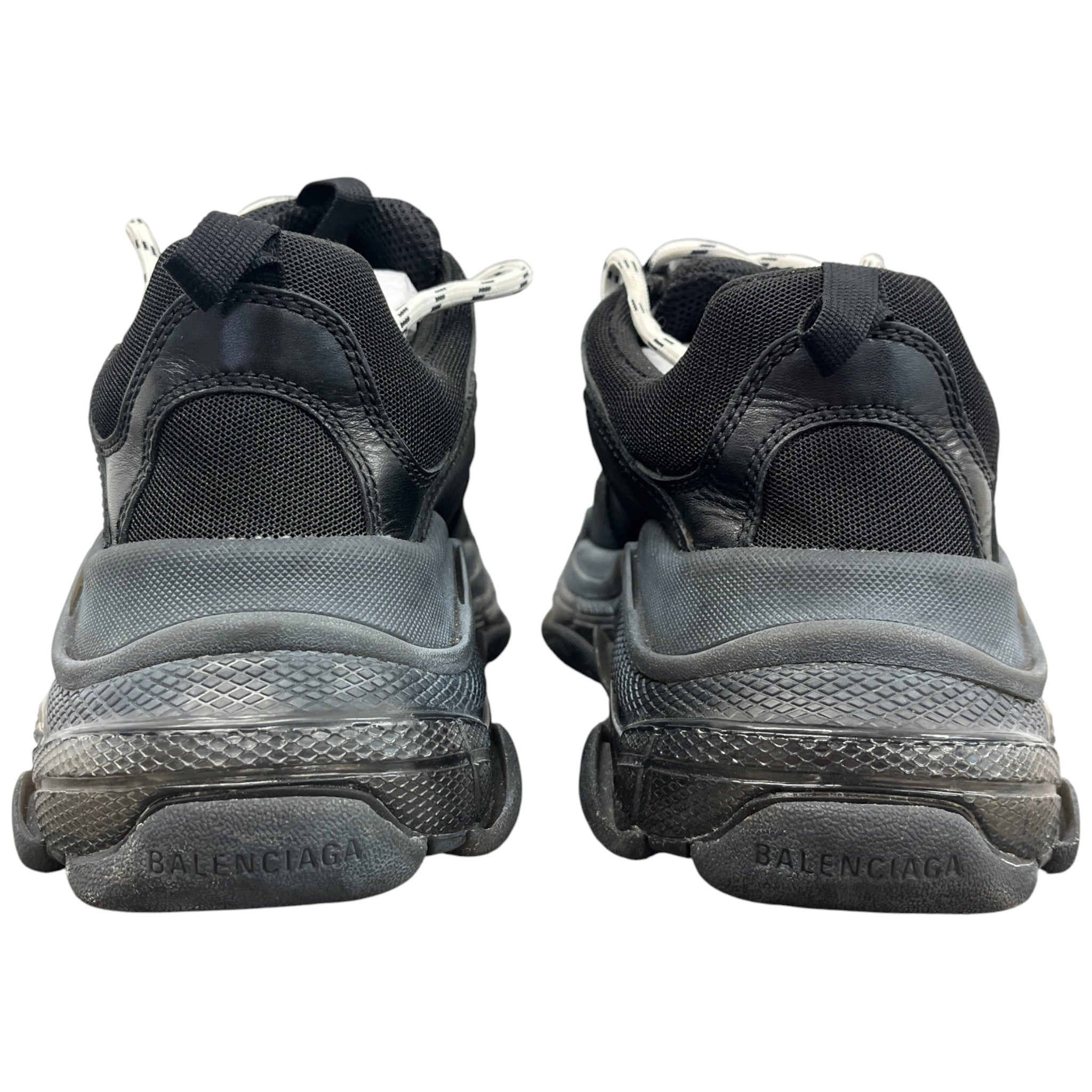 Men's Triple S Low Trainers Black Size EU 42 / UK 8