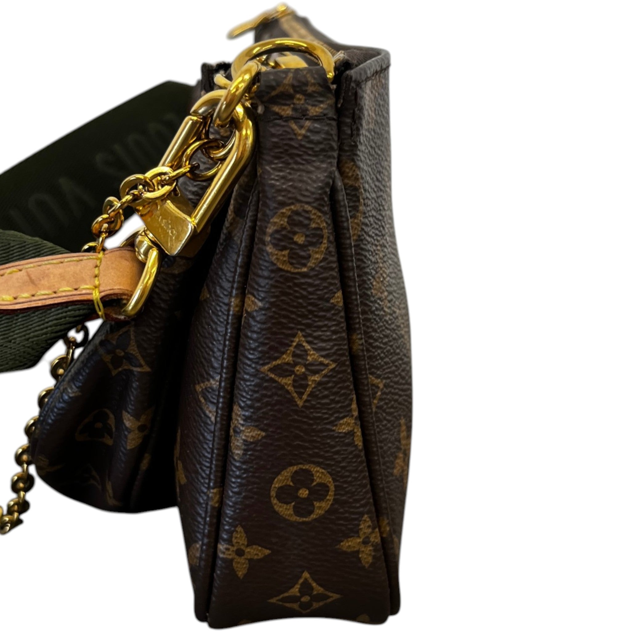 Women's Multi Pochette Bag Brown