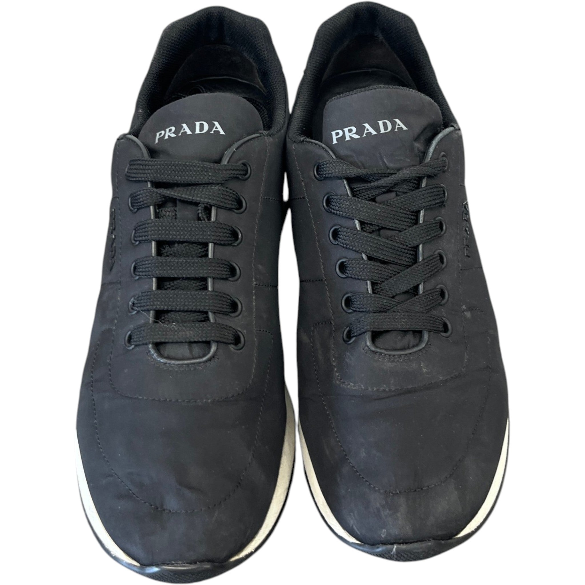 Men's Prax 01 Re-Nylon Low Trainers Black Size EU 42 / UK 8