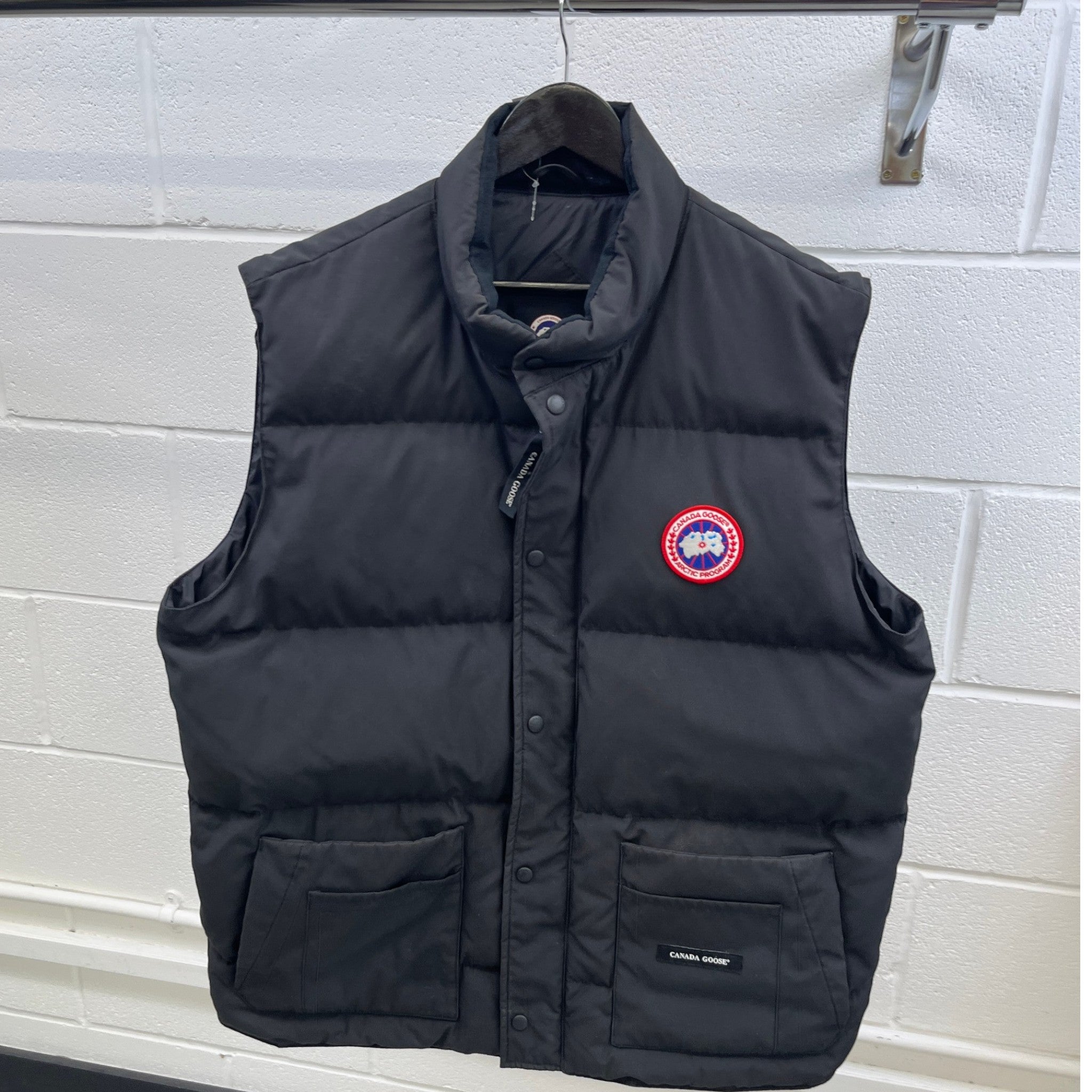 Men's Freestyle Gilet Black Size XXL