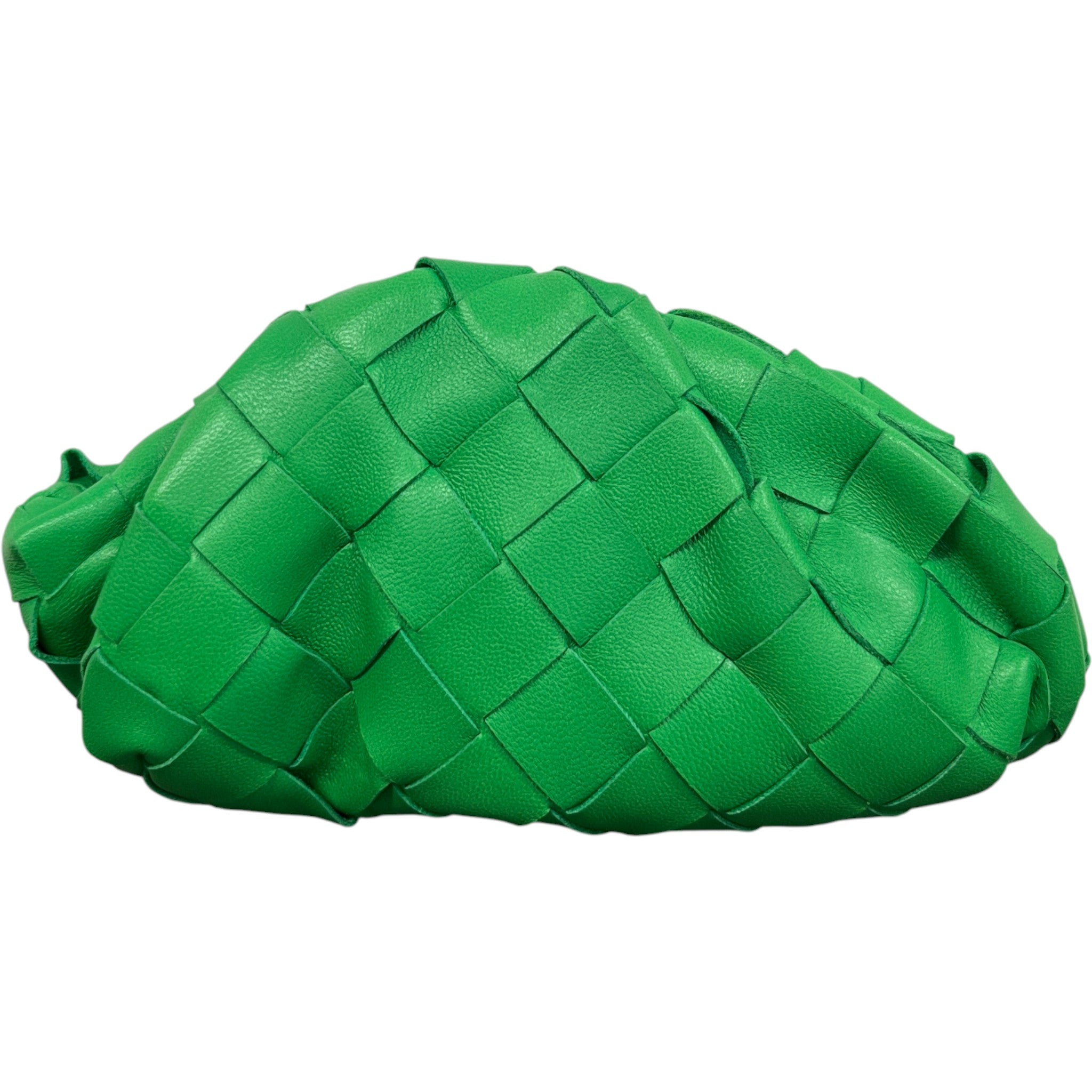 Women's The Pouch Micro Intrecciato Bag Green