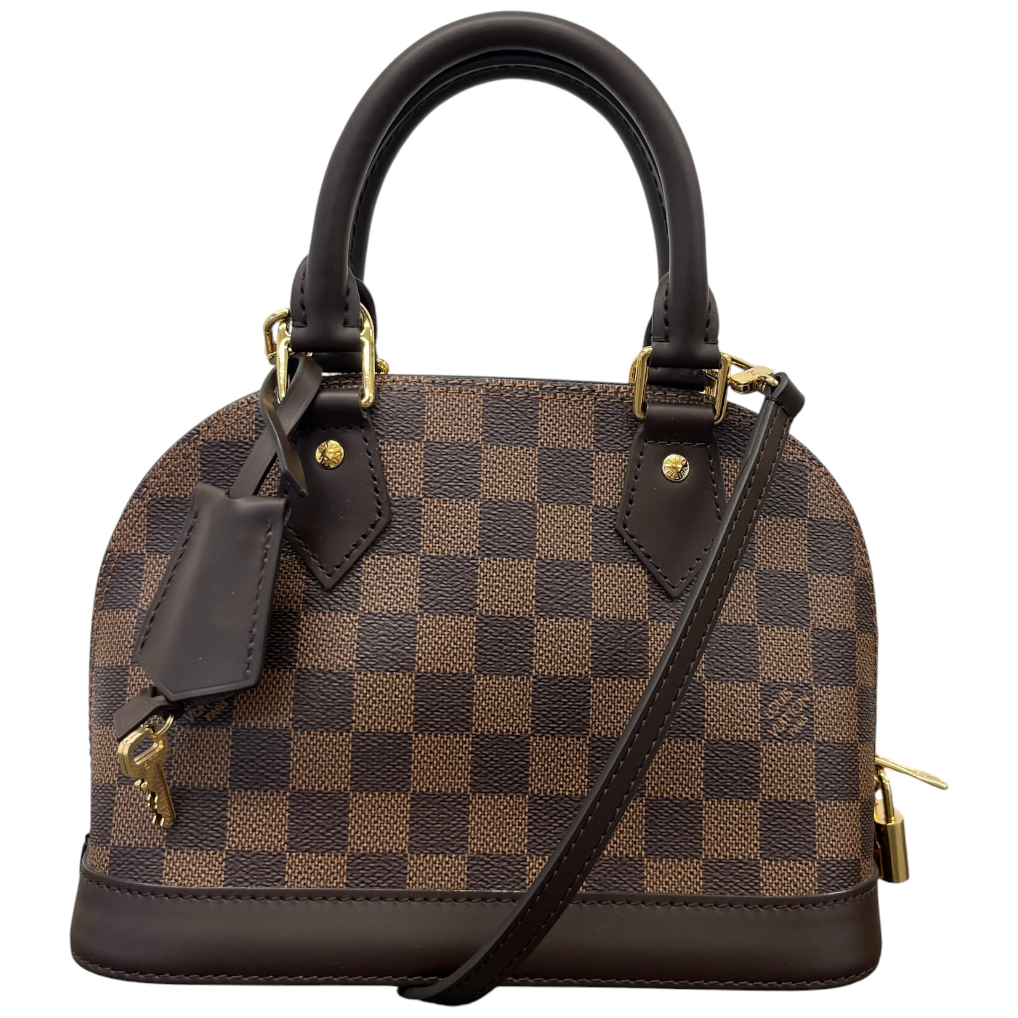 Men's Damier Ebene Alma Bb Bag Brown