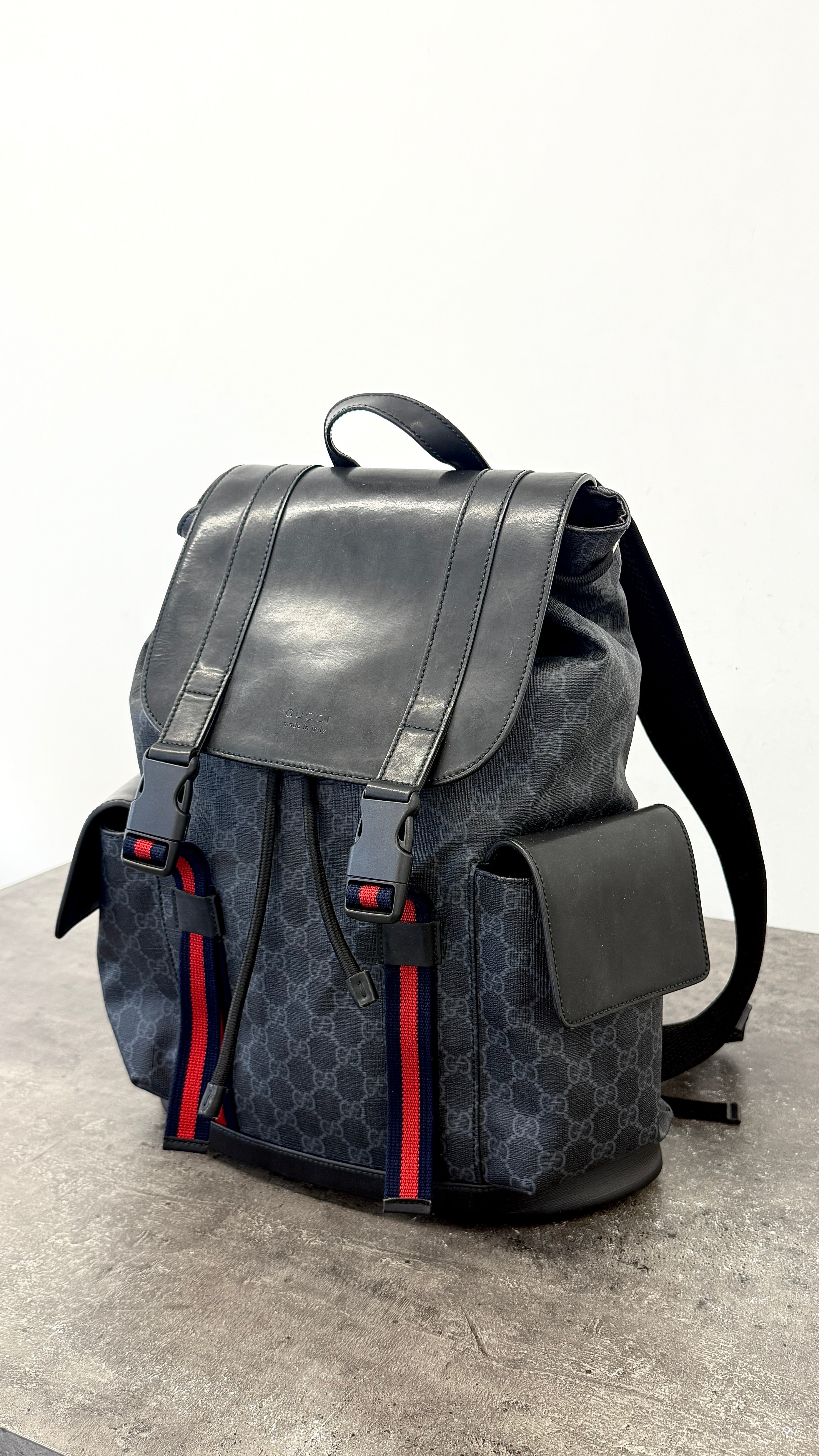 Men's Gg Supreme Backpack Black