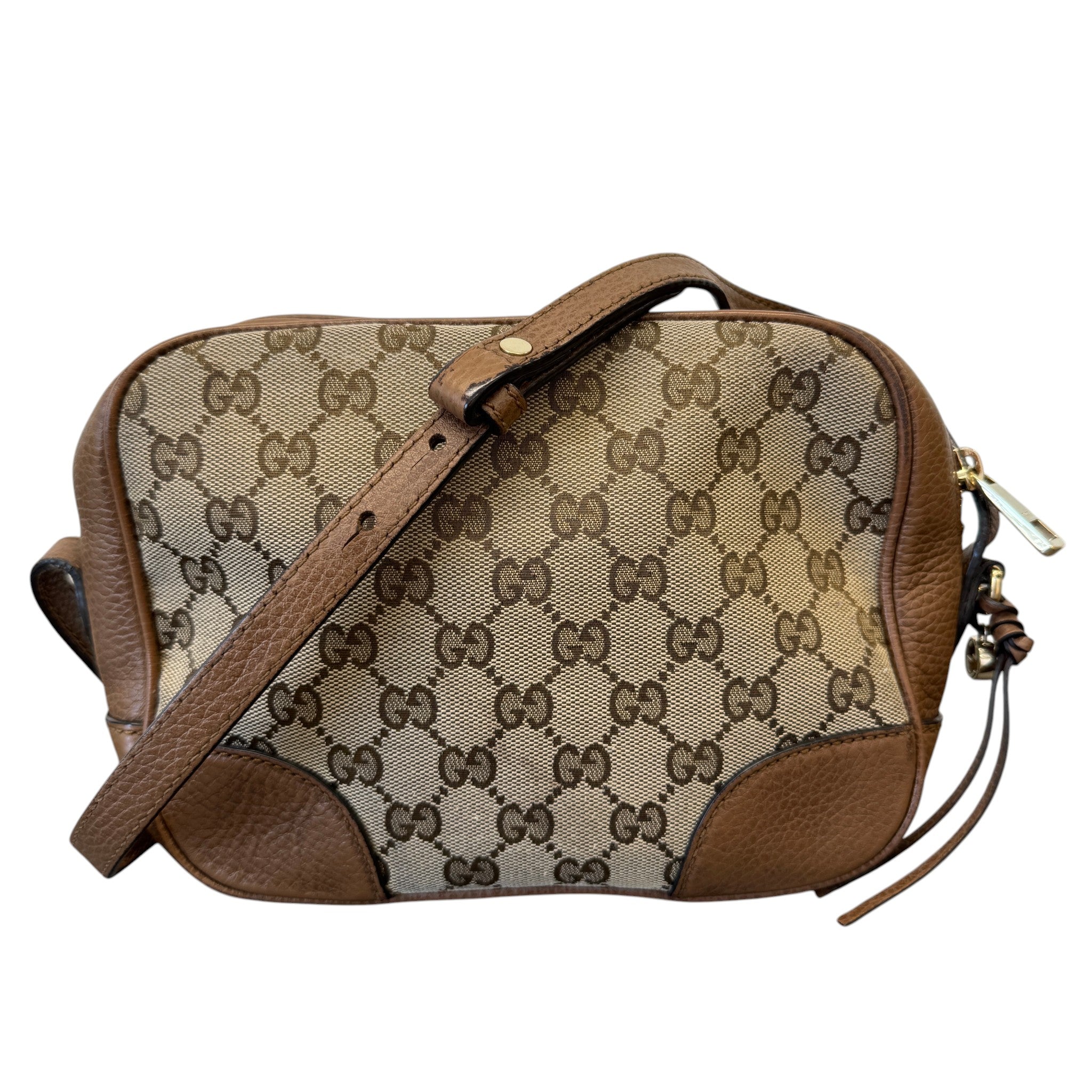 Women's Gg Supreme Camera Bag Beige