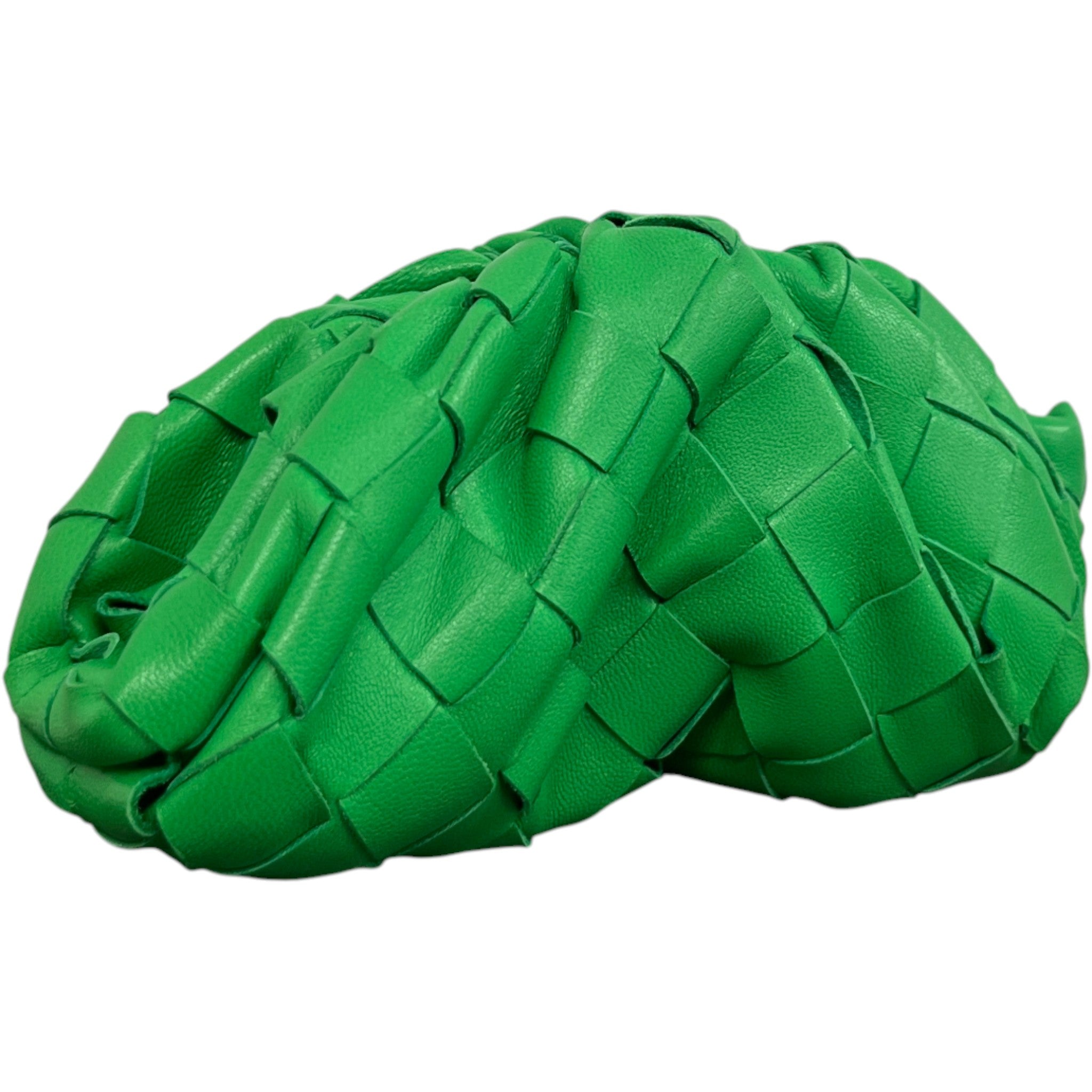 Women's The Pouch Micro Intrecciato Bag Green