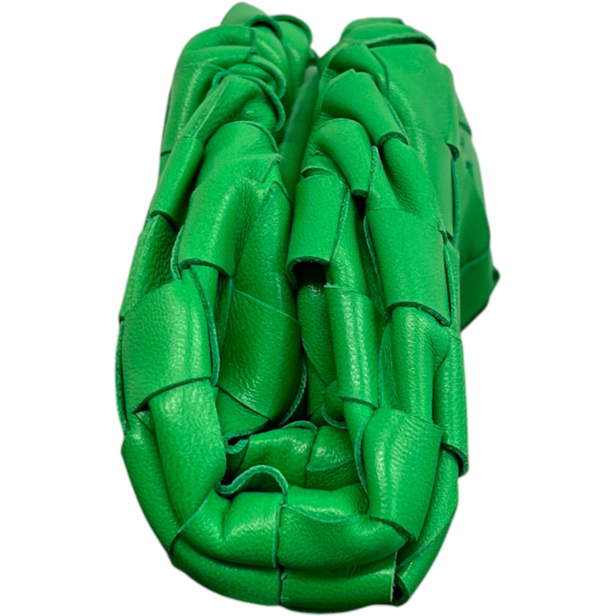 Women's The Pouch Micro Intrecciato Bag Green