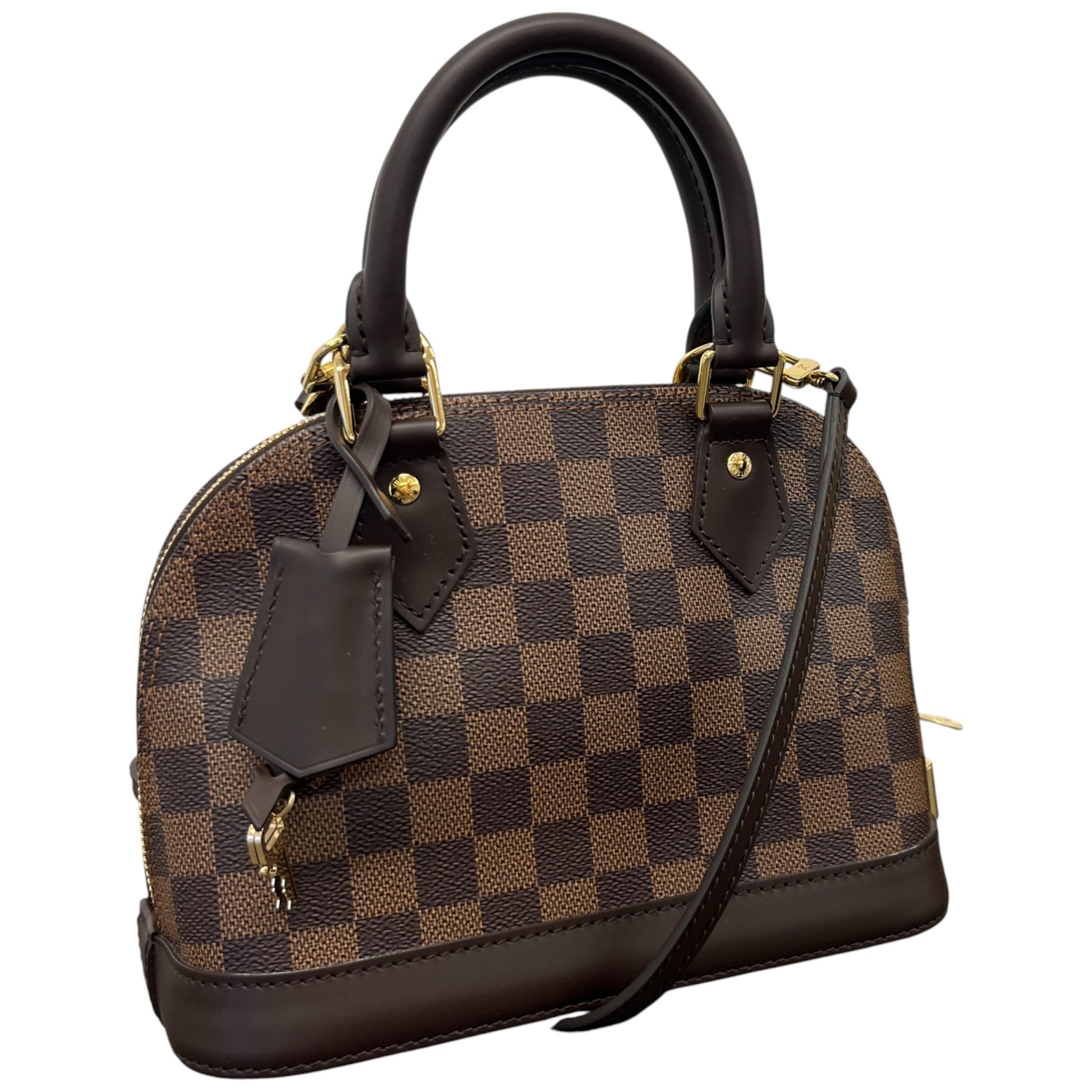 Men's Damier Ebene Alma Bb Bag Brown