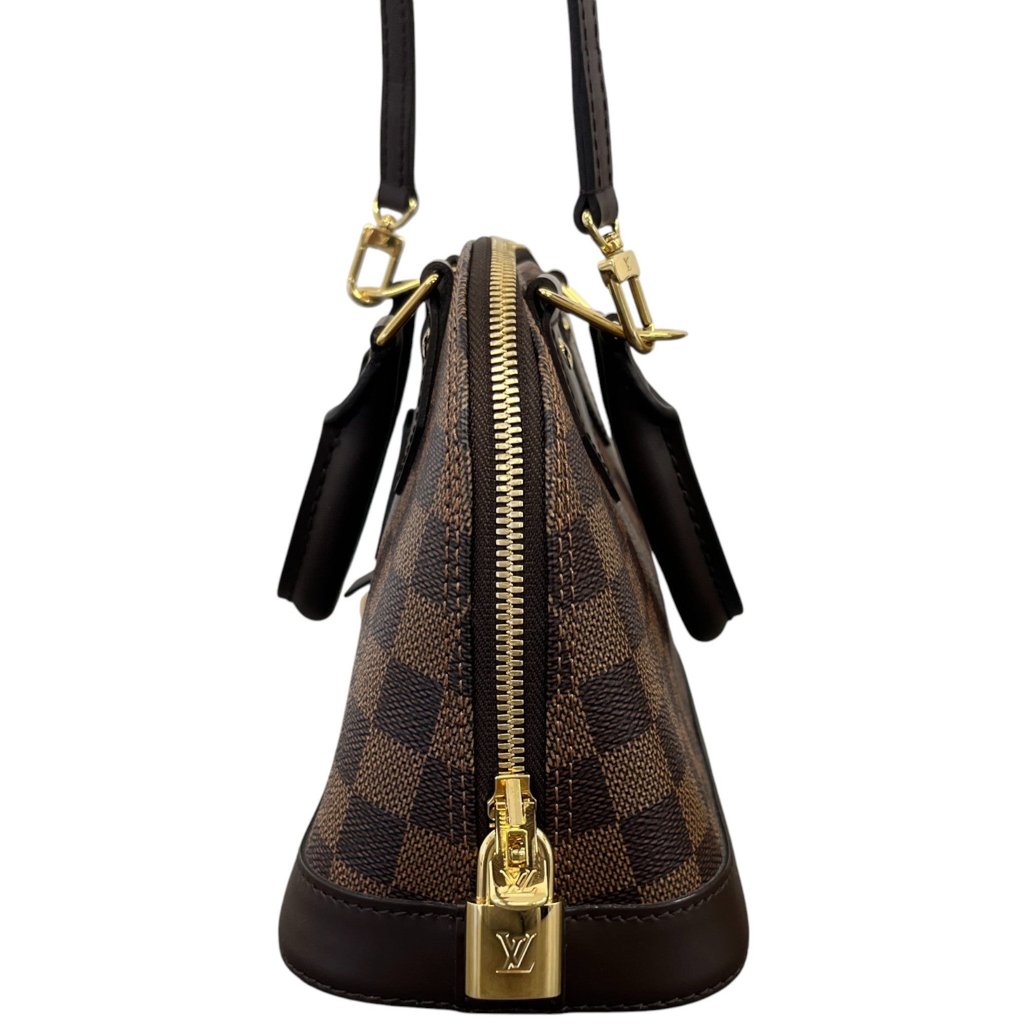 Men's Damier Ebene Alma Bb Bag Brown