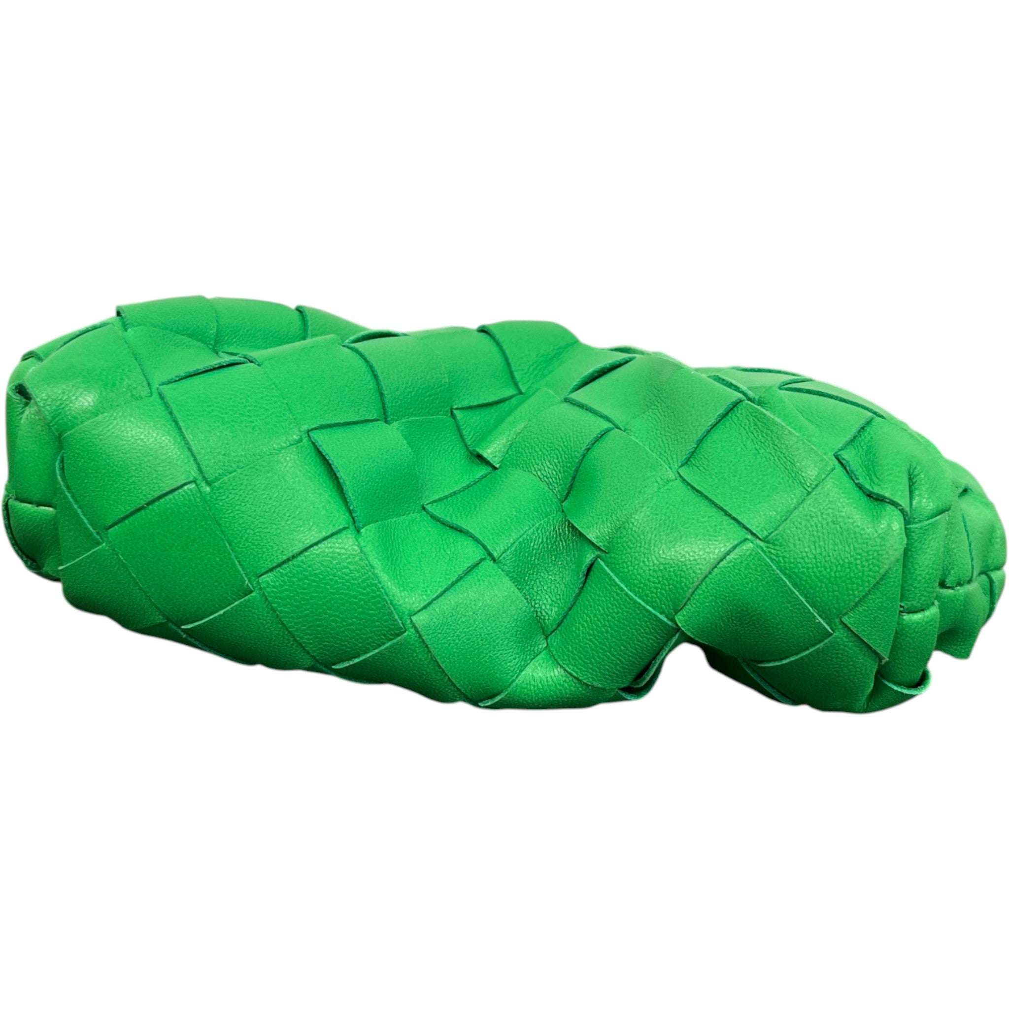 Women's The Pouch Micro Intrecciato Bag Green