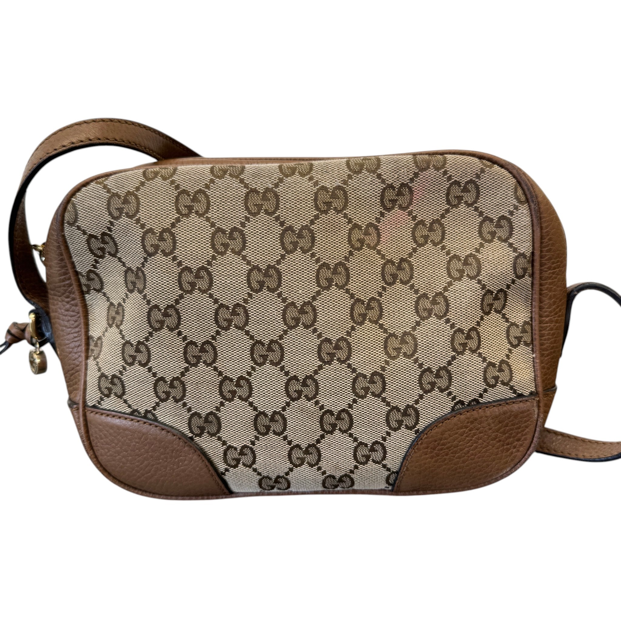 Women's Gg Supreme Camera Bag Beige