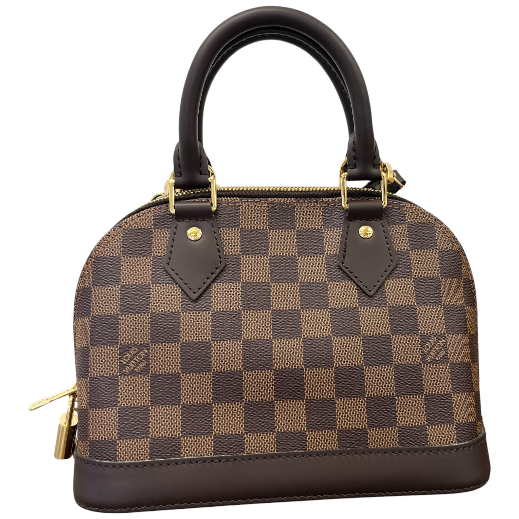 Men's Damier Ebene Alma Bb Bag Brown