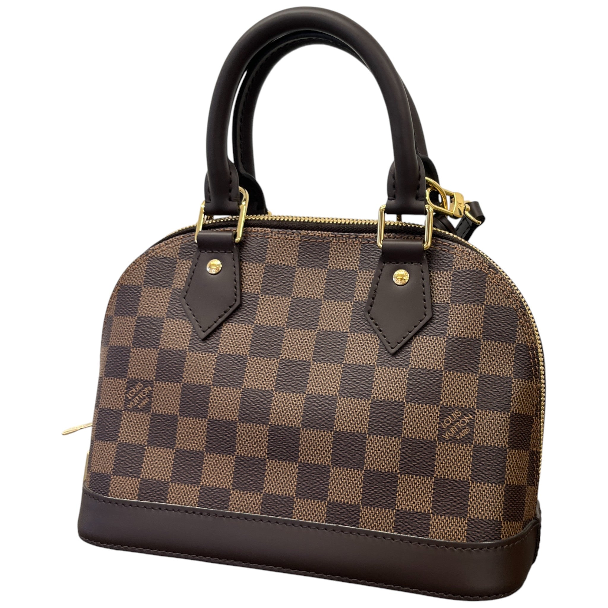 Men's Damier Ebene Alma Bb Bag Brown