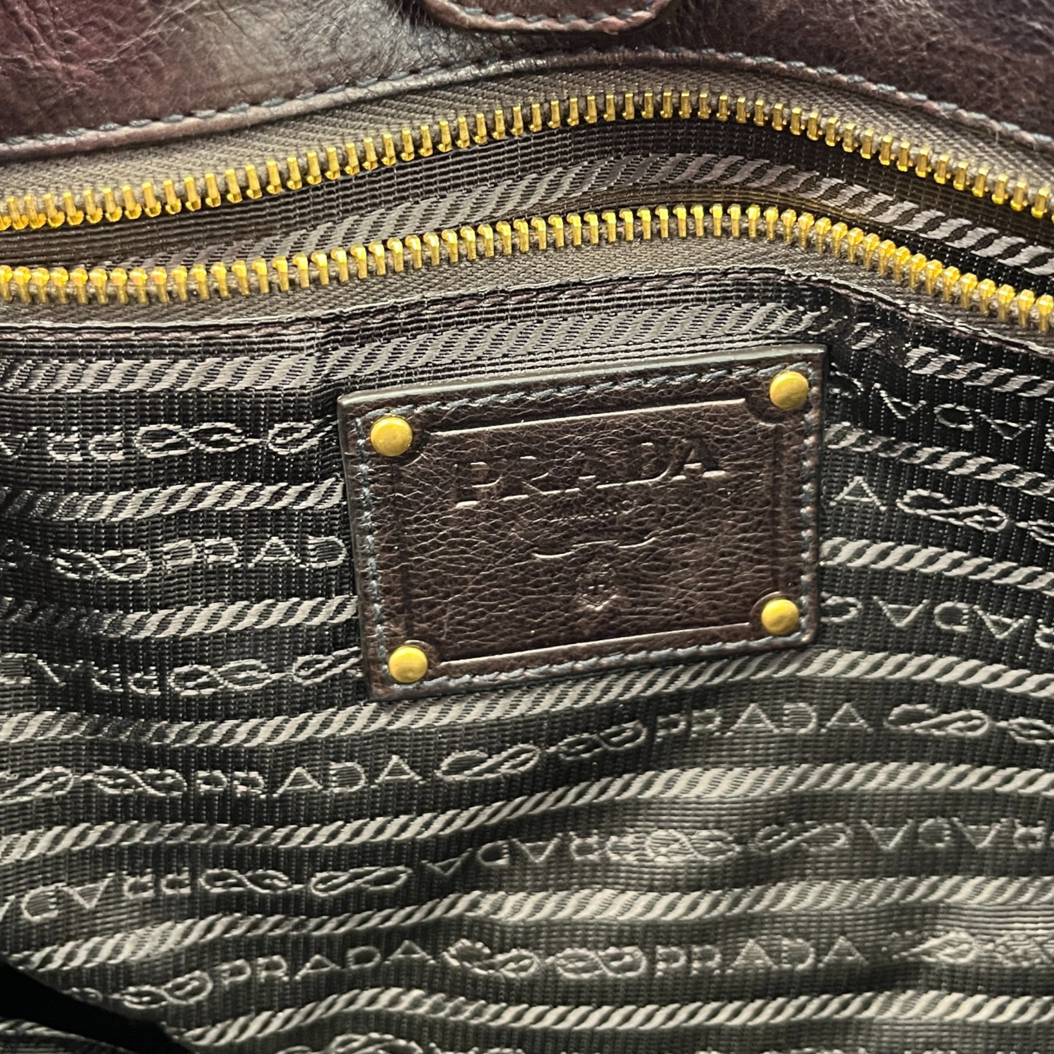 Women's Shopper Tote Handbag Brown