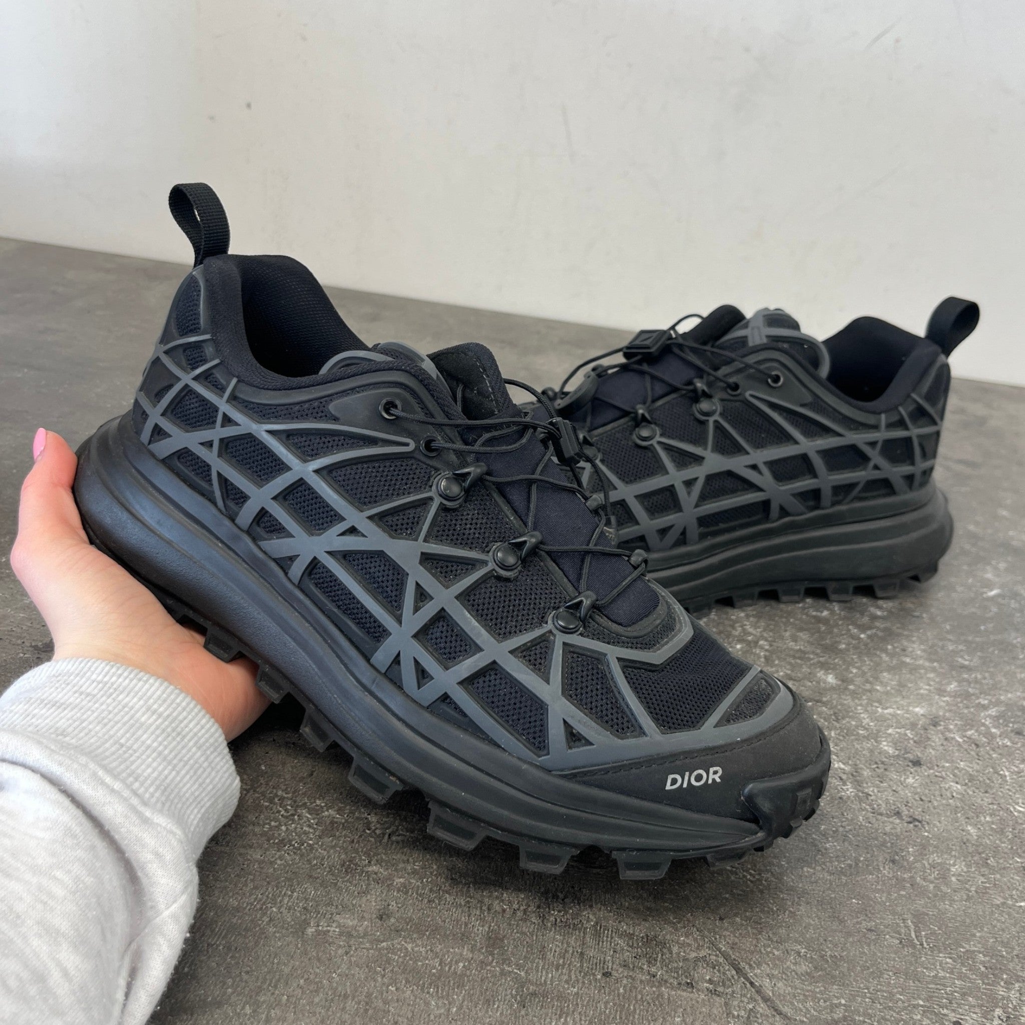 Men's B31 Runner Low Trainers Black Size EU 39 / UK 5