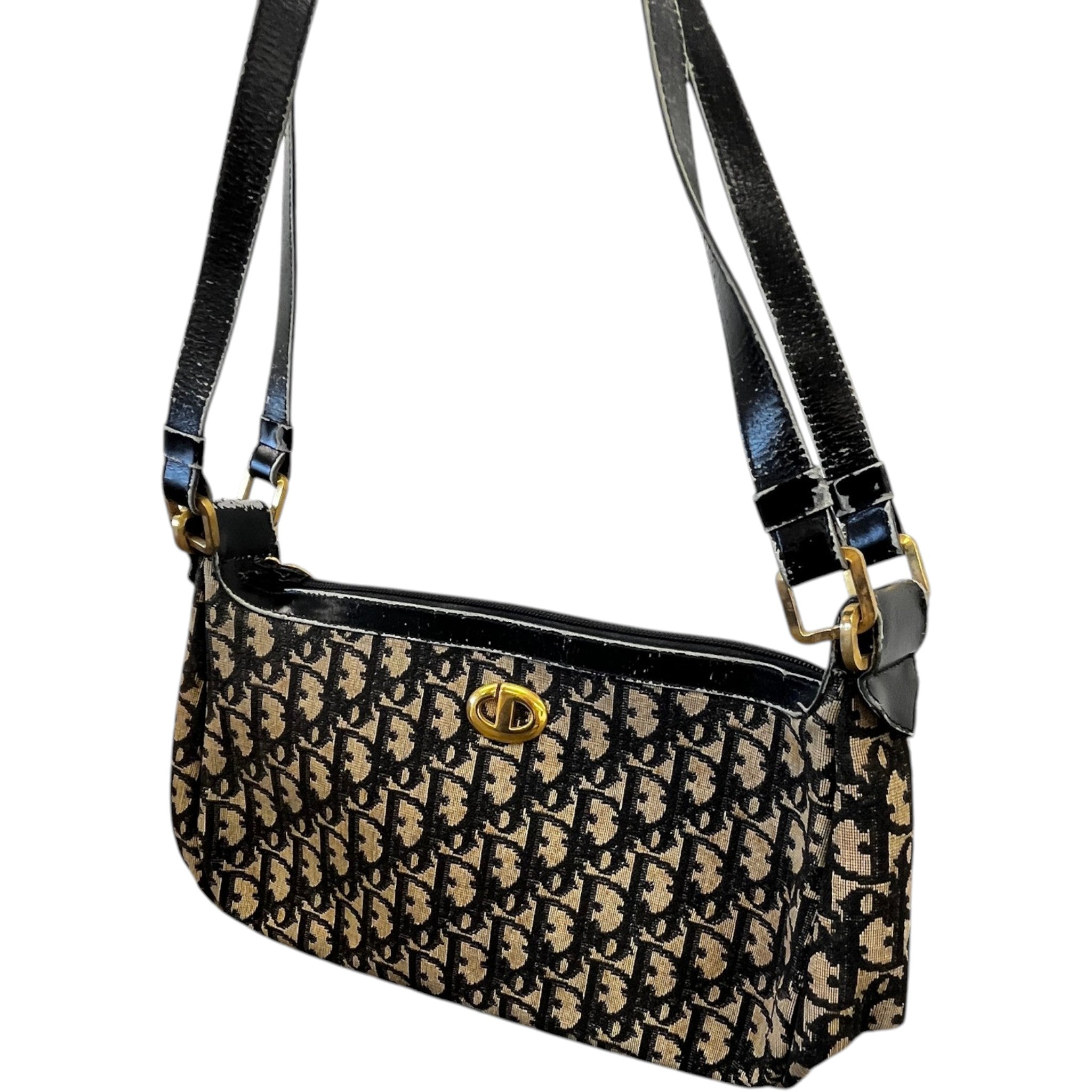 Women's Vintage Logo Trotter Bag Black