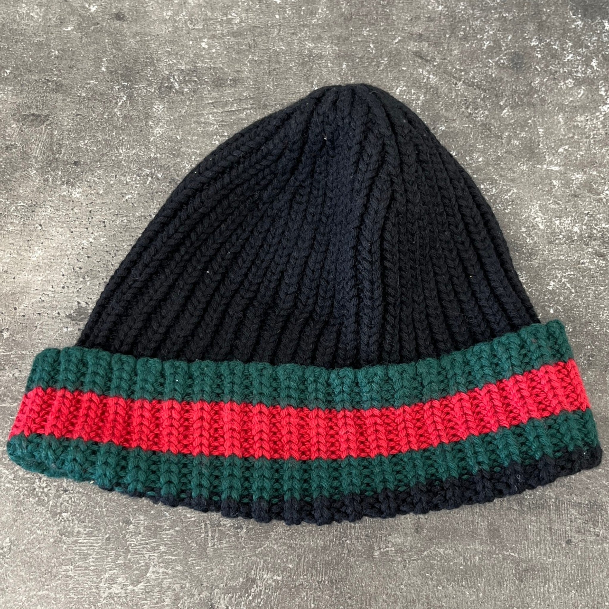 Men's Web Hem Hat Black Size M