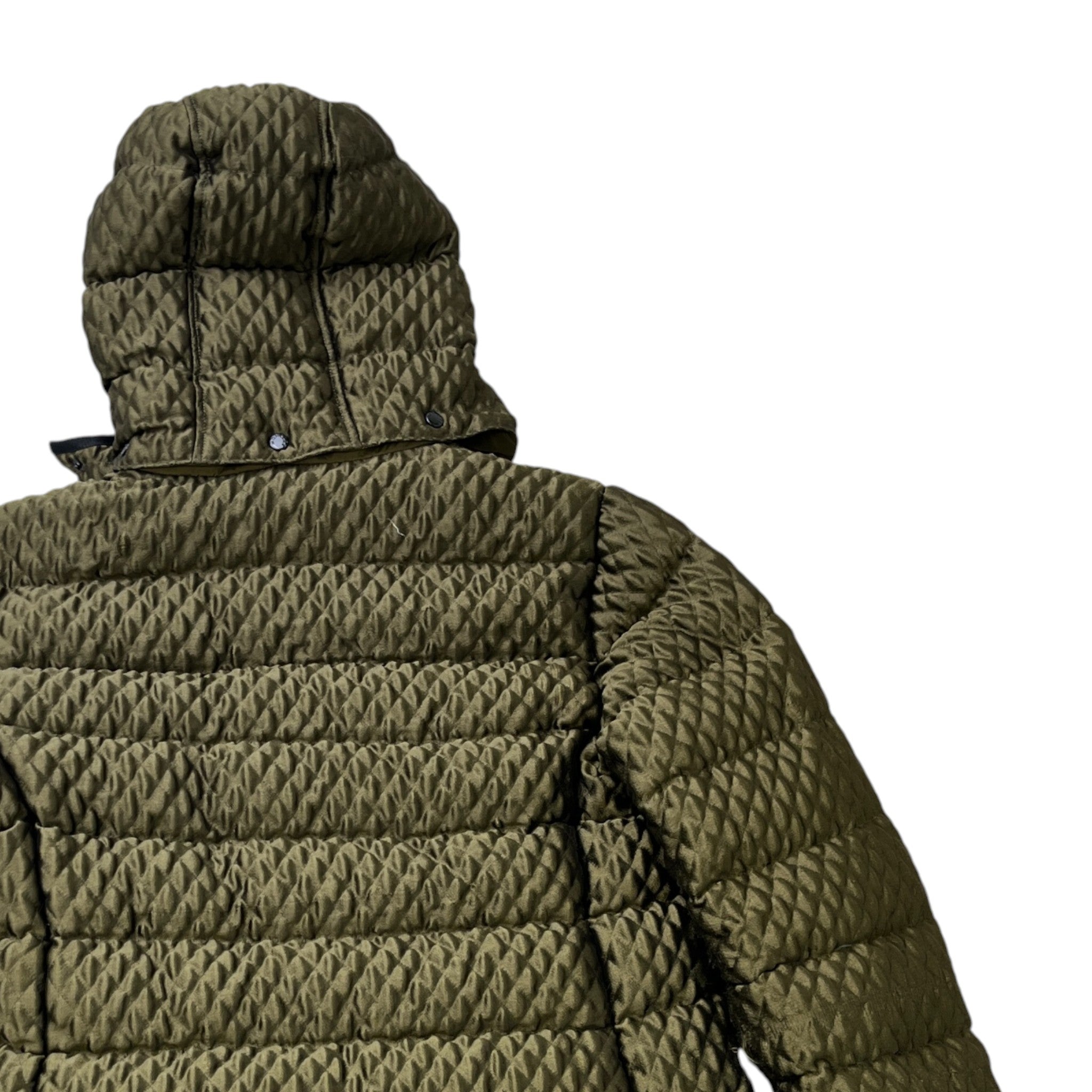 Women's Bady Down Jacket Khaki Size 3 / UK 14