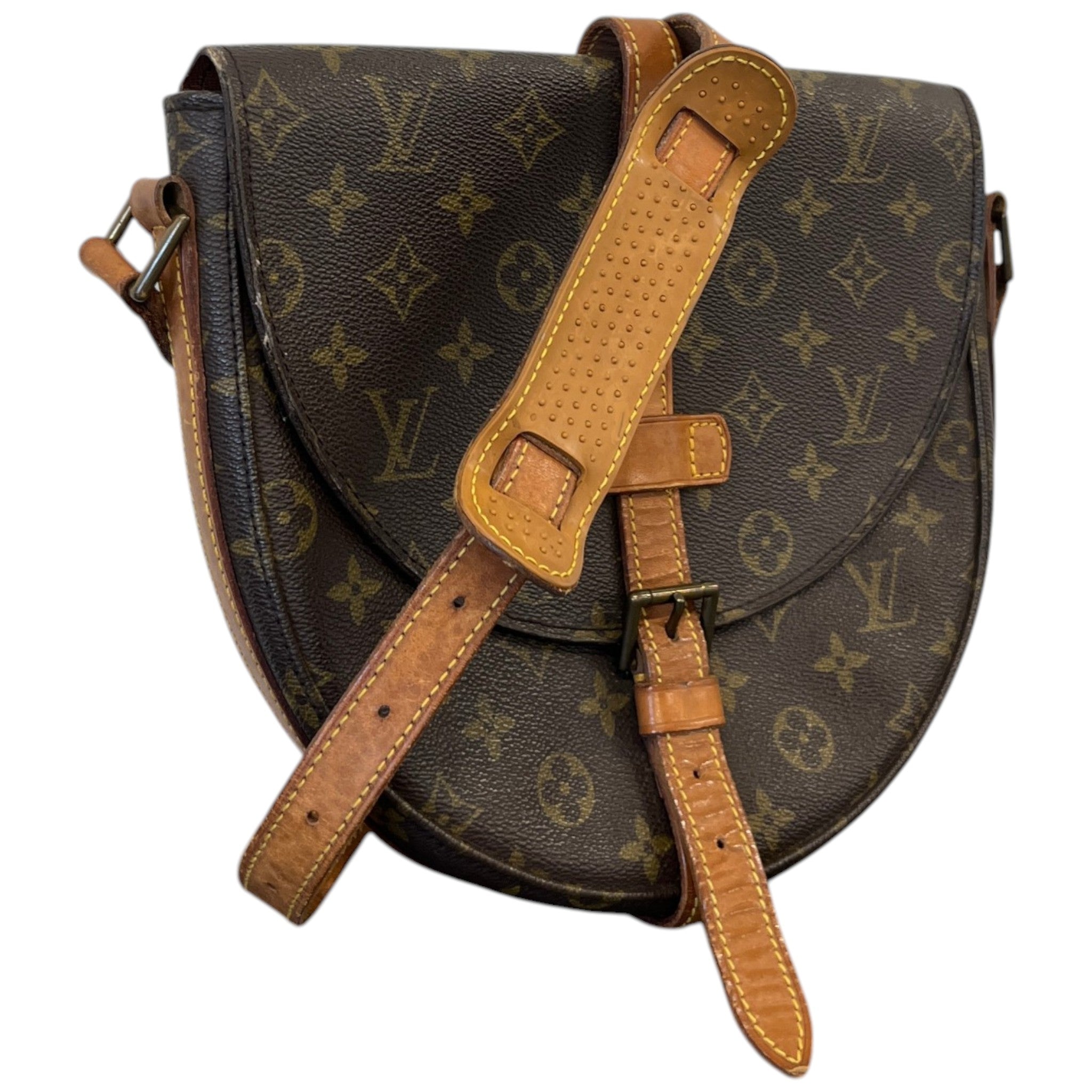 Women's Chantilly Monogram Messenger Bag Brown