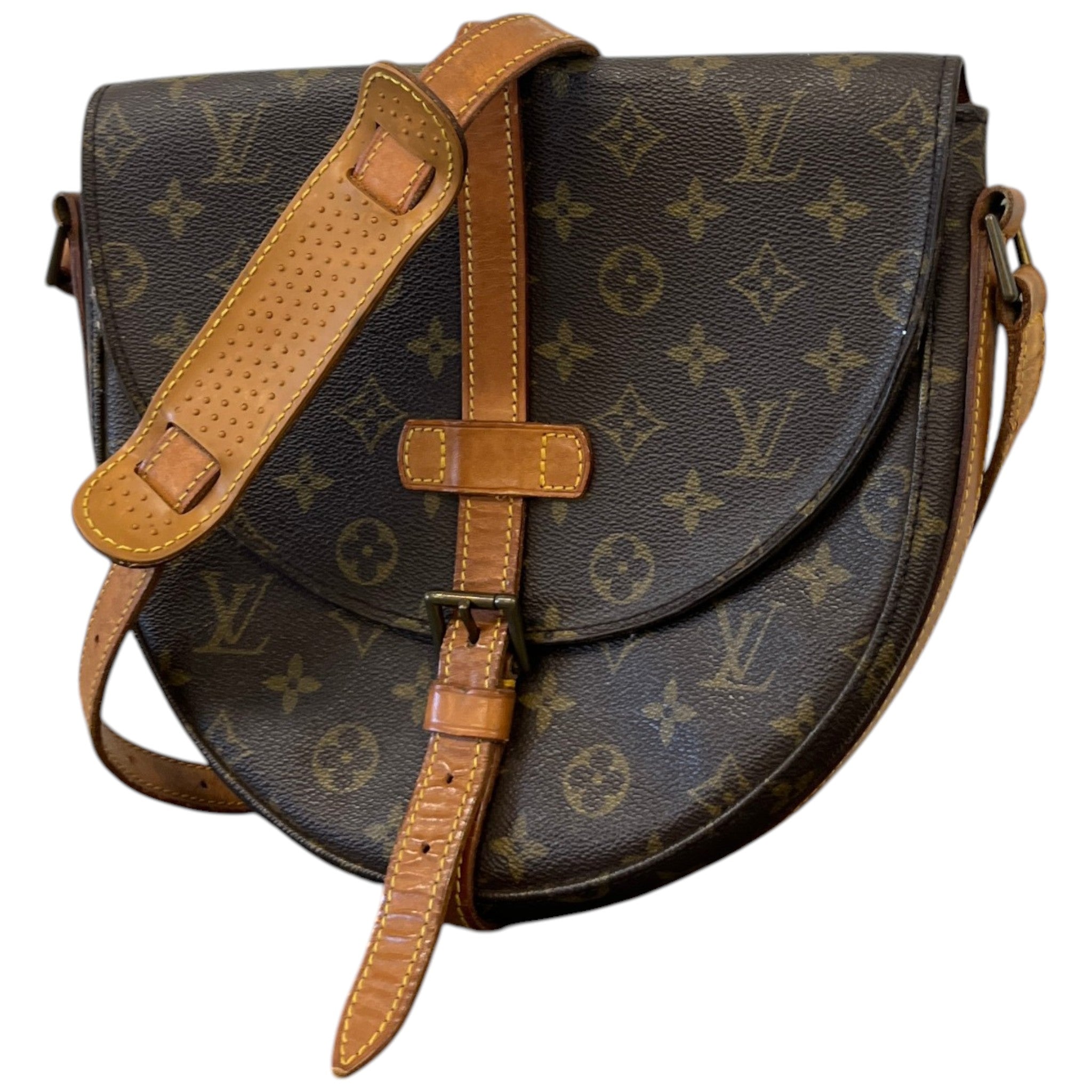 Women's Chantilly Monogram Messenger Bag Brown
