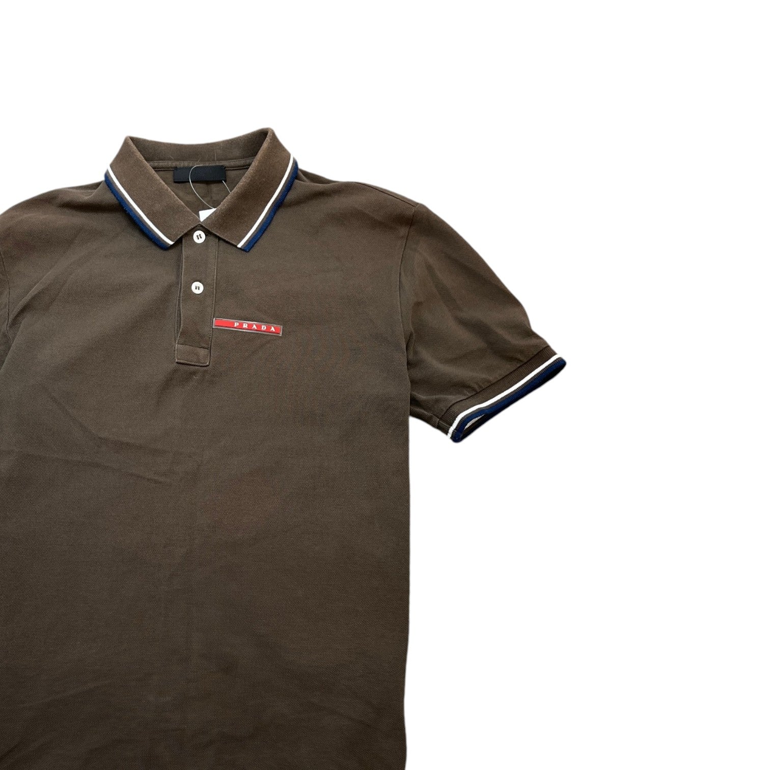 Men's Linea Rossa Polo Shirt Khaki Size M