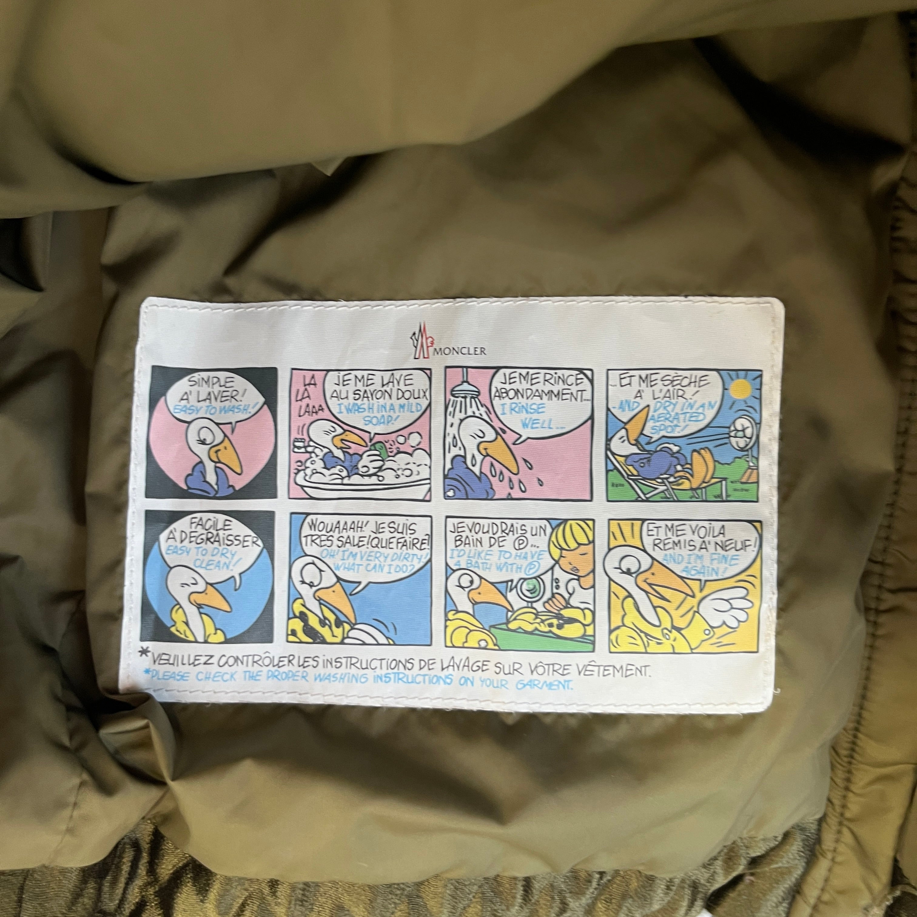 Women's Bady Down Jacket Khaki Size 3 / UK 14