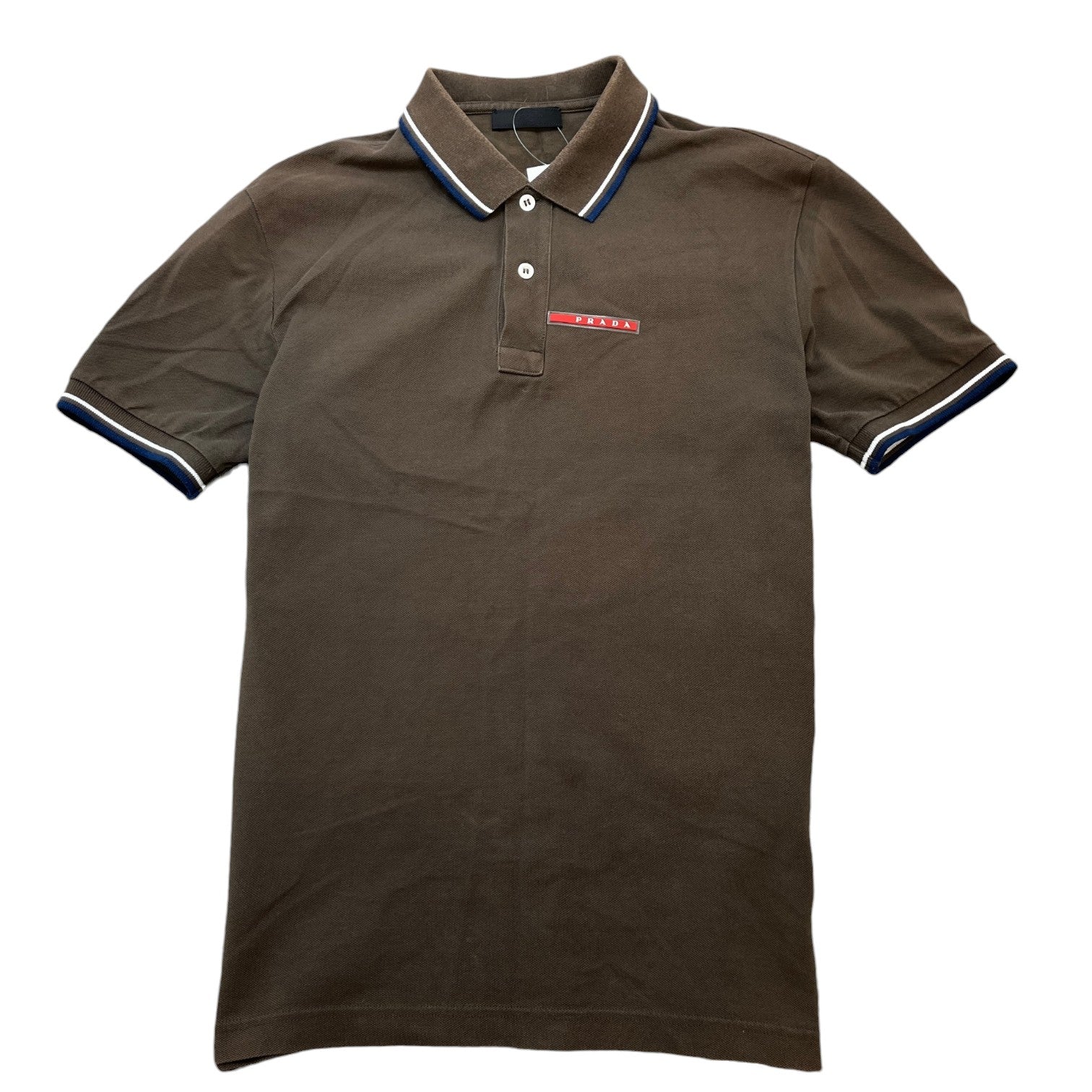 Men's Linea Rossa Polo Shirt Khaki Size M