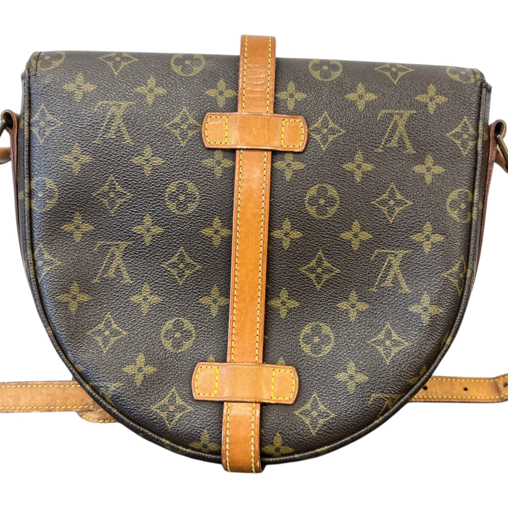 Women's Chantilly Monogram Messenger Bag Brown