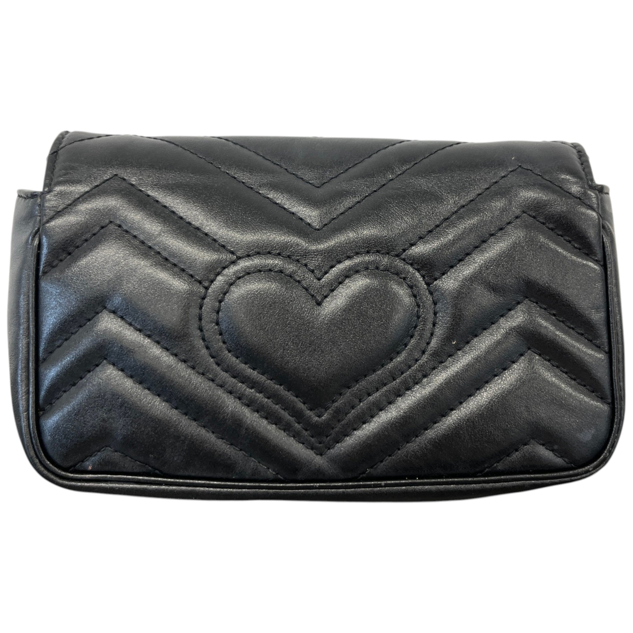 Women's Gg Marmont Super Mini Bag Black