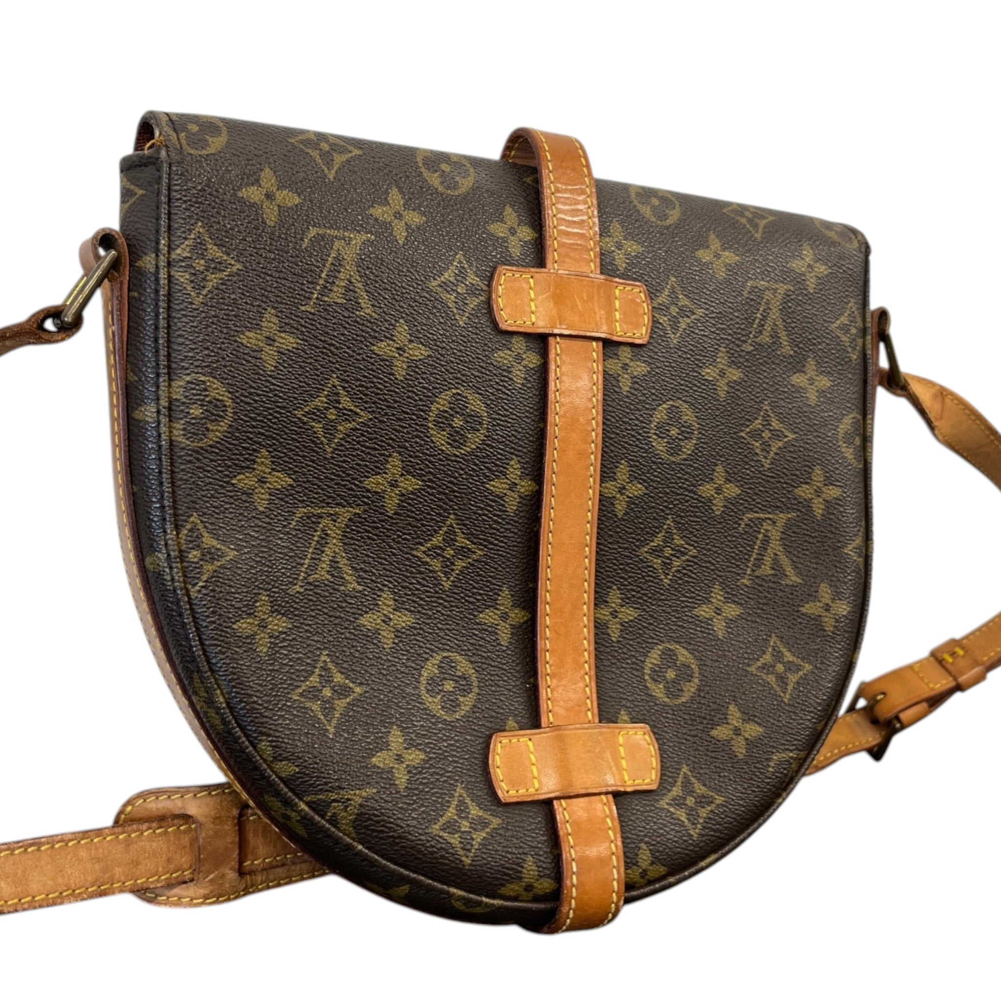 Women's Chantilly Monogram Messenger Bag Brown