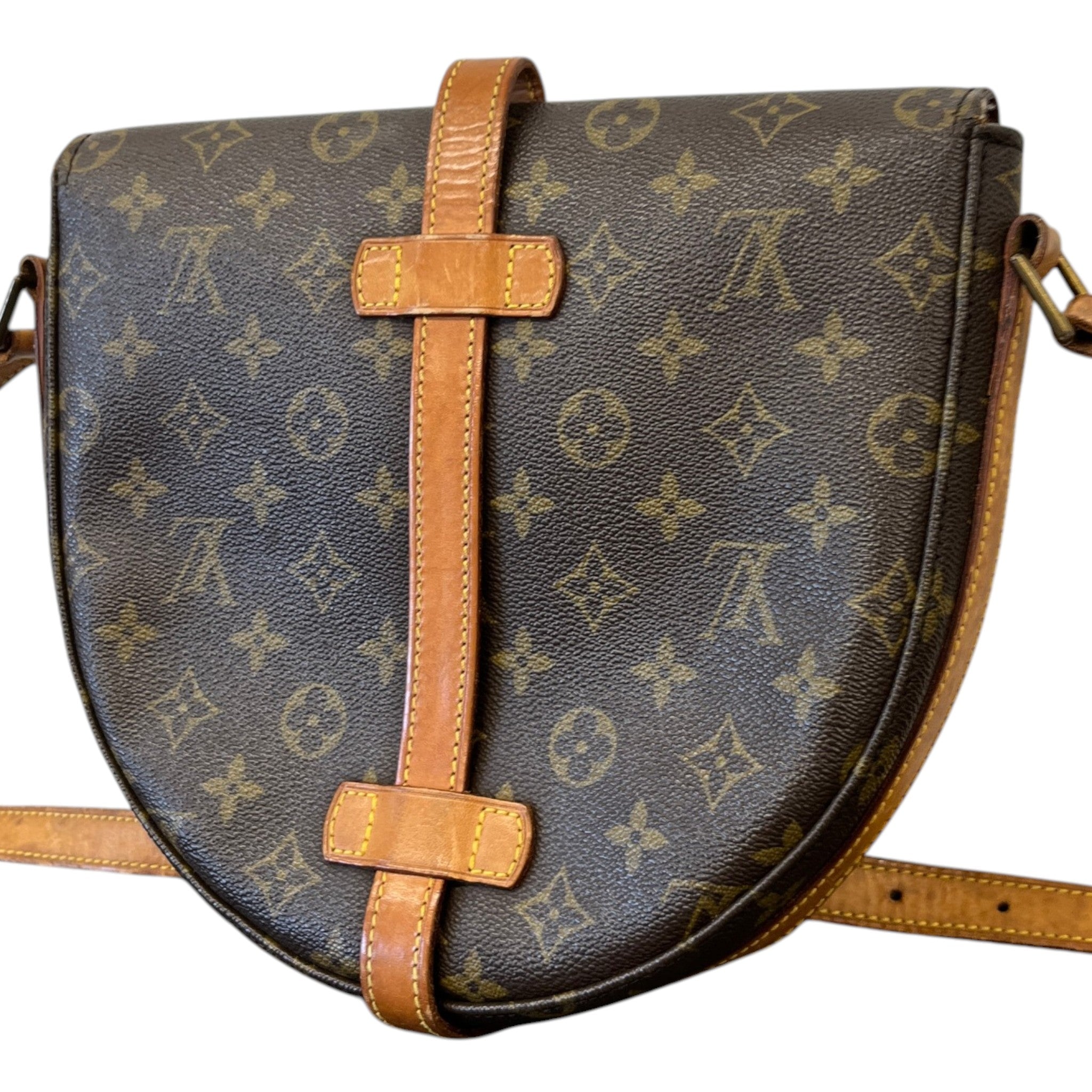 Women's Chantilly Monogram Messenger Bag Brown
