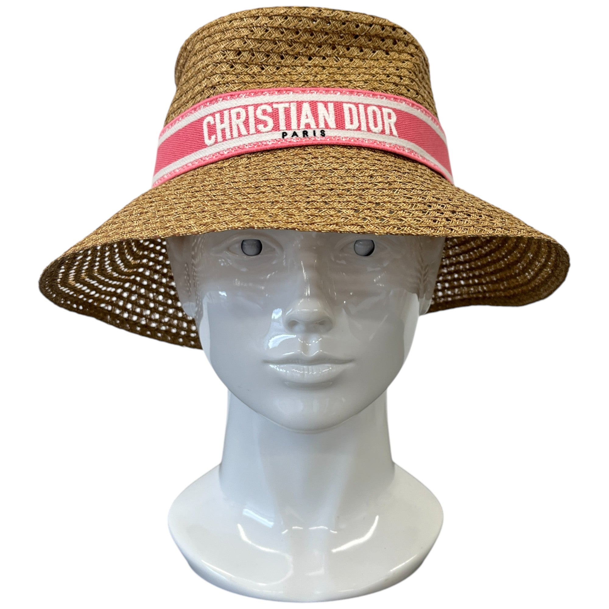 Women's Dioriviera D-Bobby Large Brim Bucket Hat Brown