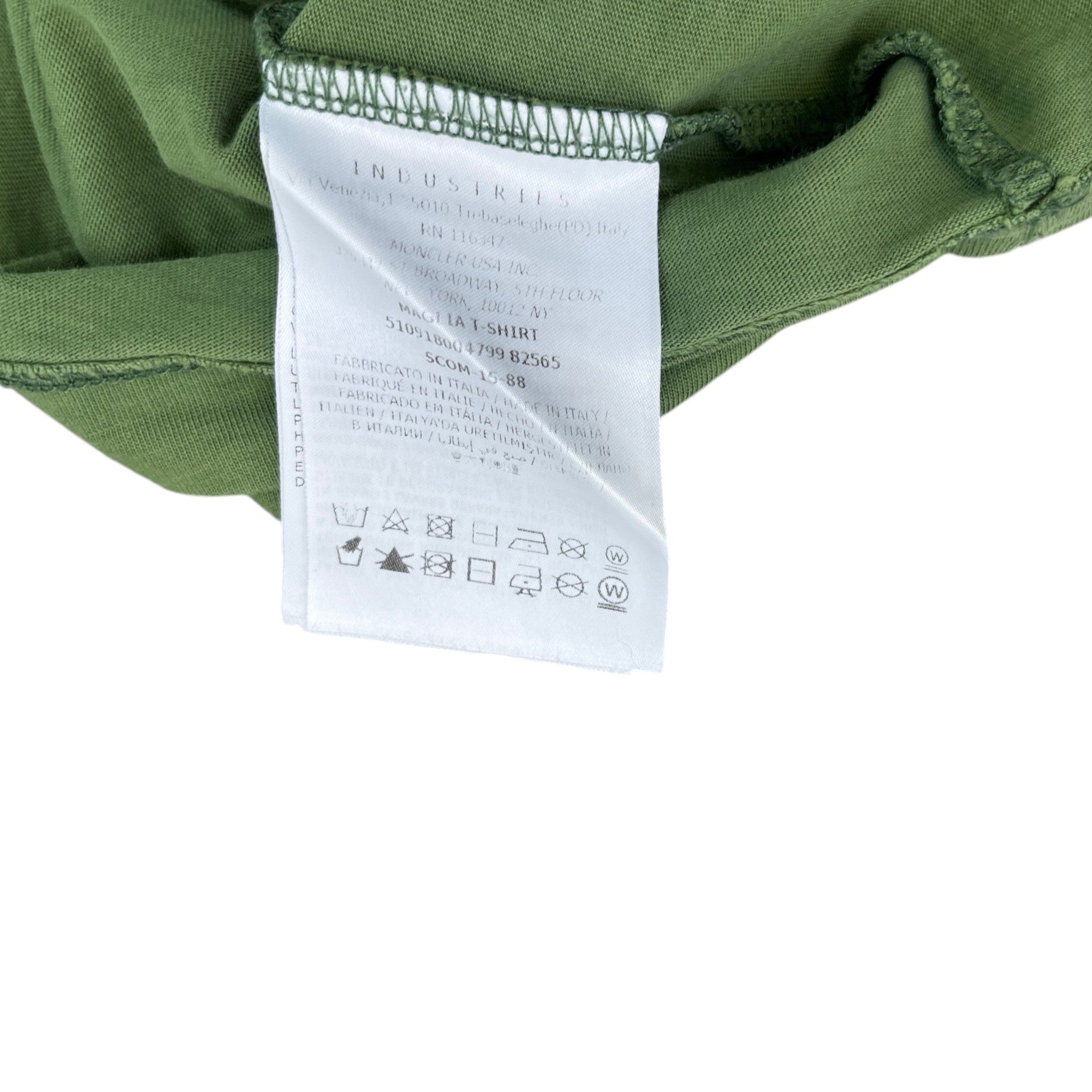 Men's Maglia T-Shirt Green Size L